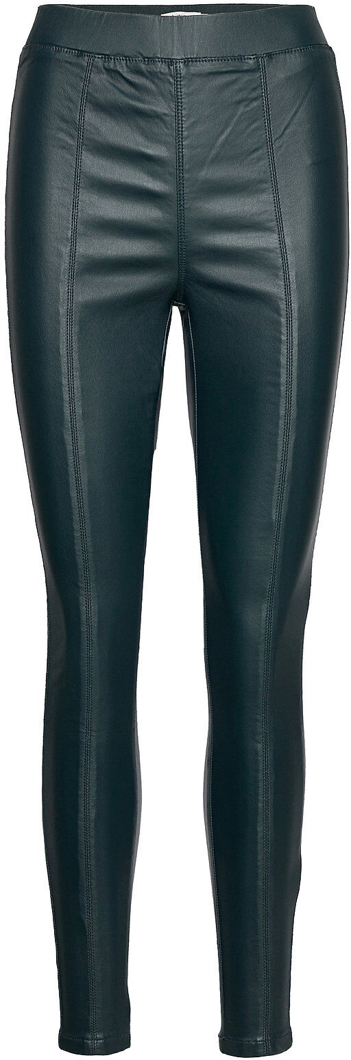 b.young Bylola Bykiko Legging - Trousers Leather Leggings/Bukser Blå B.young