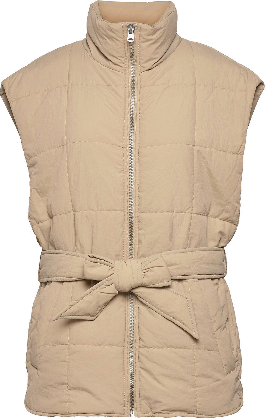 b.young Byastan Waistcoat - Vests Padded Vests Beige B.young