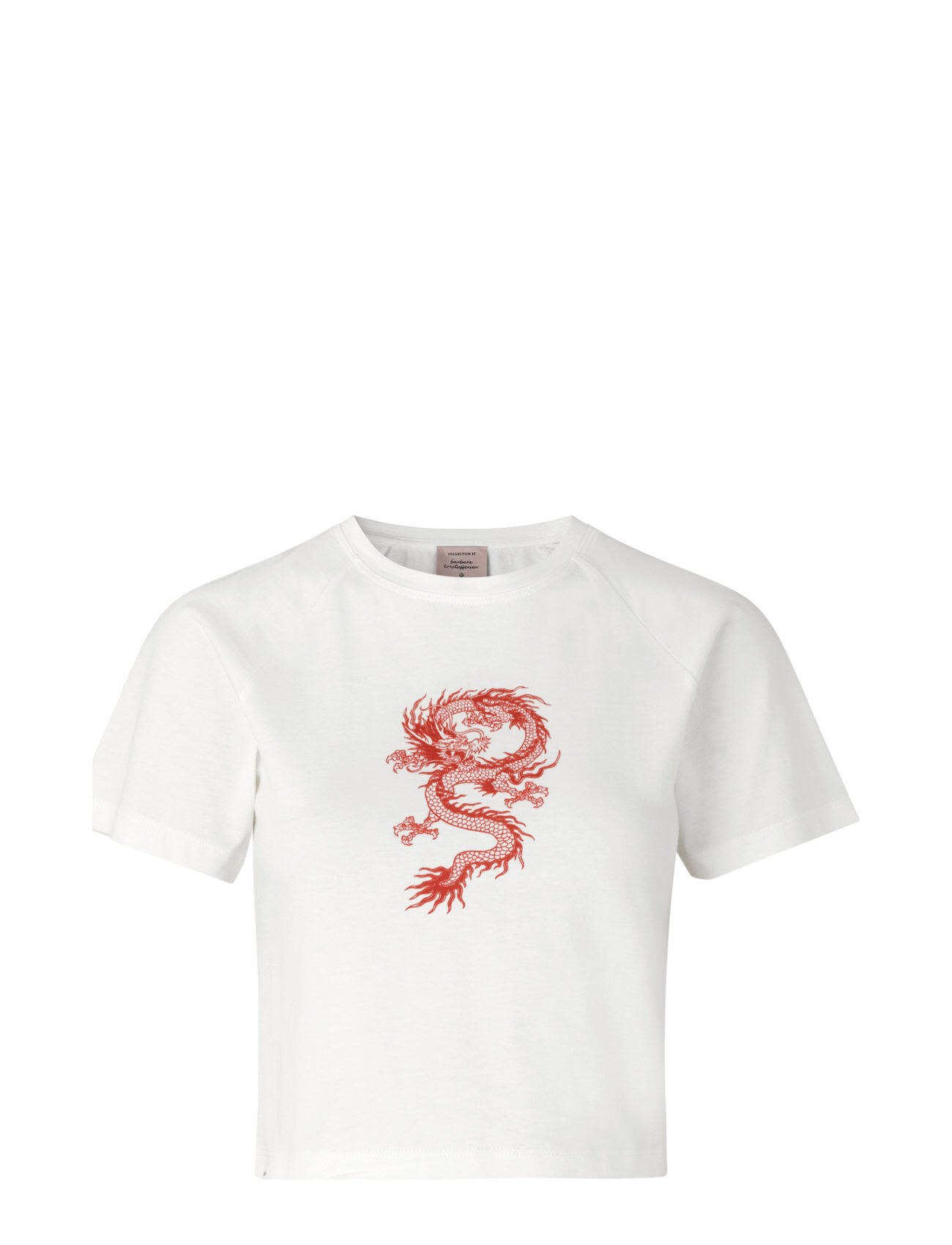 Barbara Kristoffersen by Rosemunde Organic T-Shirt Ss T-shirts & Tops Short-sleeved Hvit Barbara Kristoffersen By Rosemunde