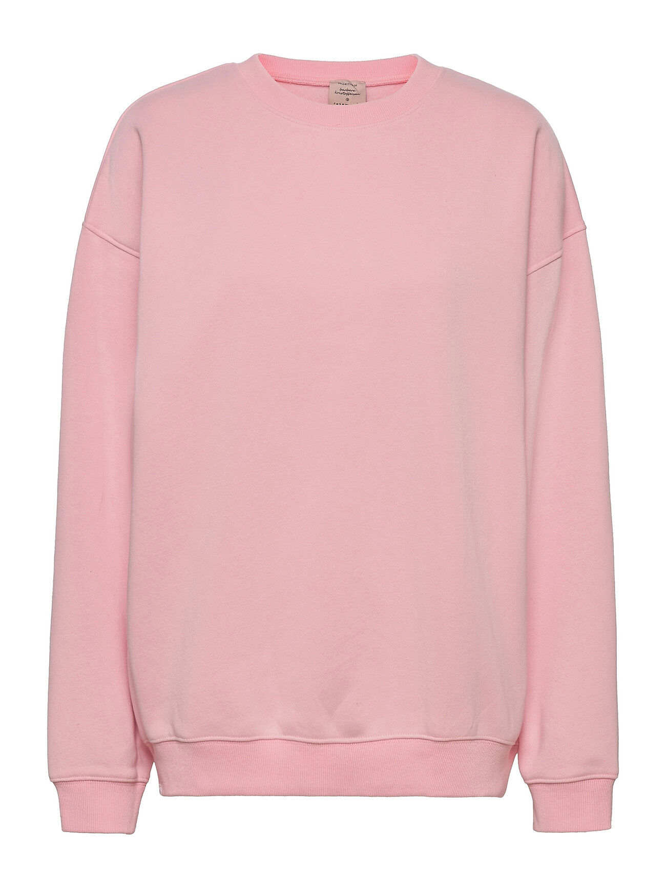 Barbara Kristoffersen by Rosemunde Pullover Ls Sweat-shirt Genser Rosa Barbara Kristoffersen By Rosemunde