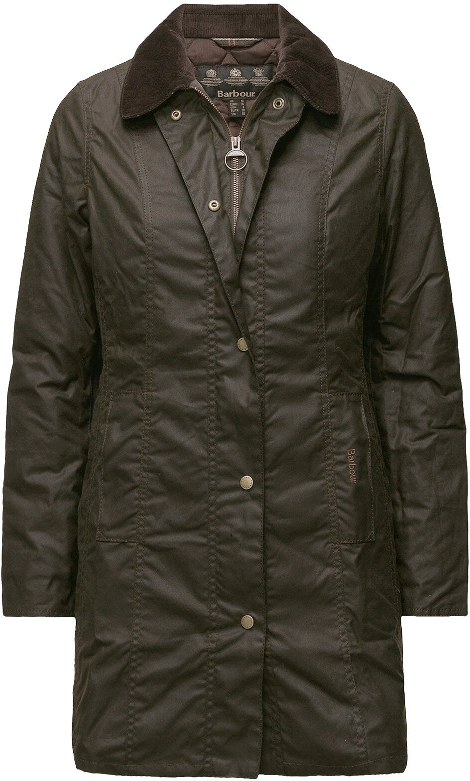 Barbour Belsay Outerwear Parka Coats Svart Barbour