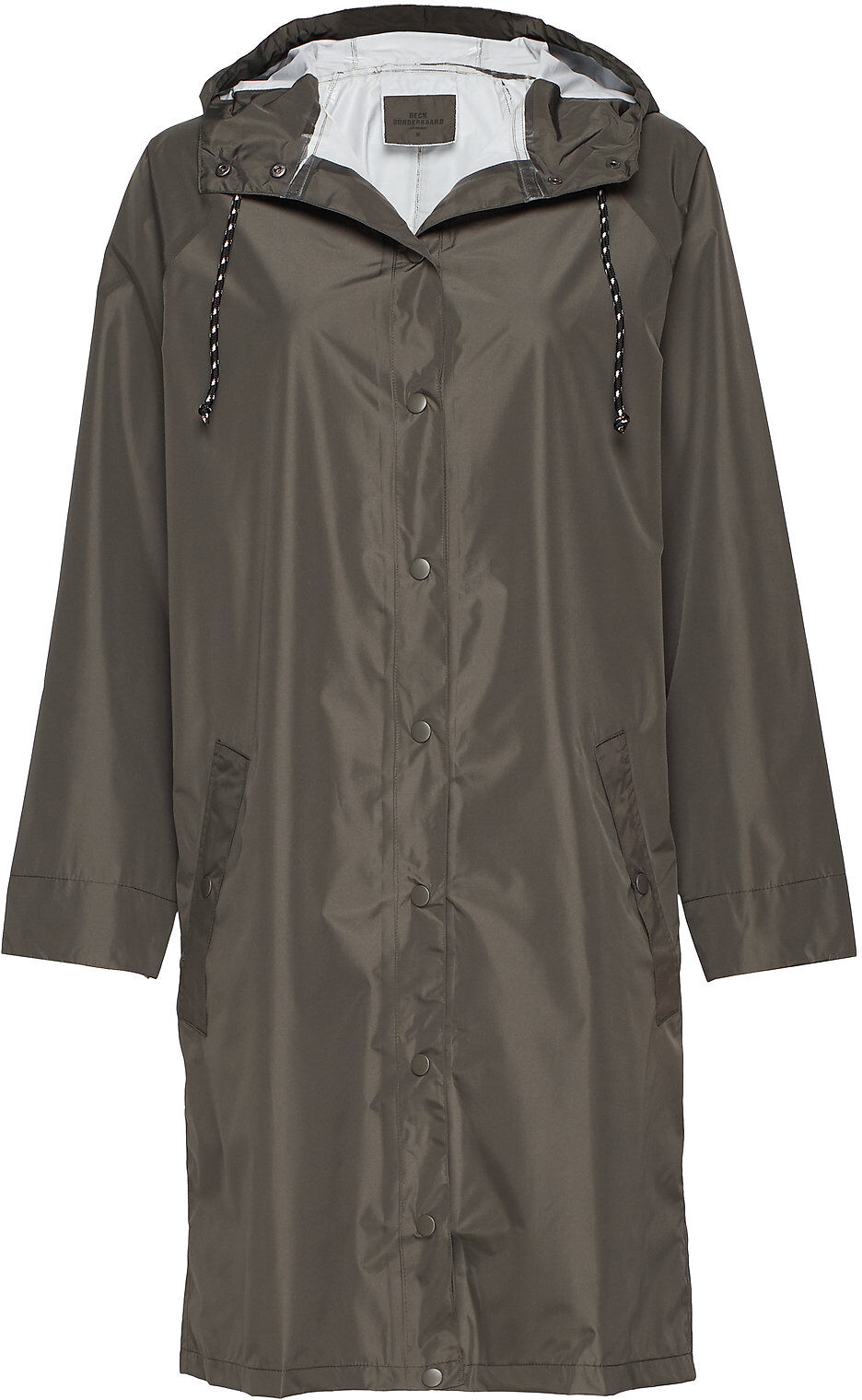 Becksöndergaard Solid Magpie Raincoat Outerwear Rainwear Rain Coats Grønn Becksöndergaard