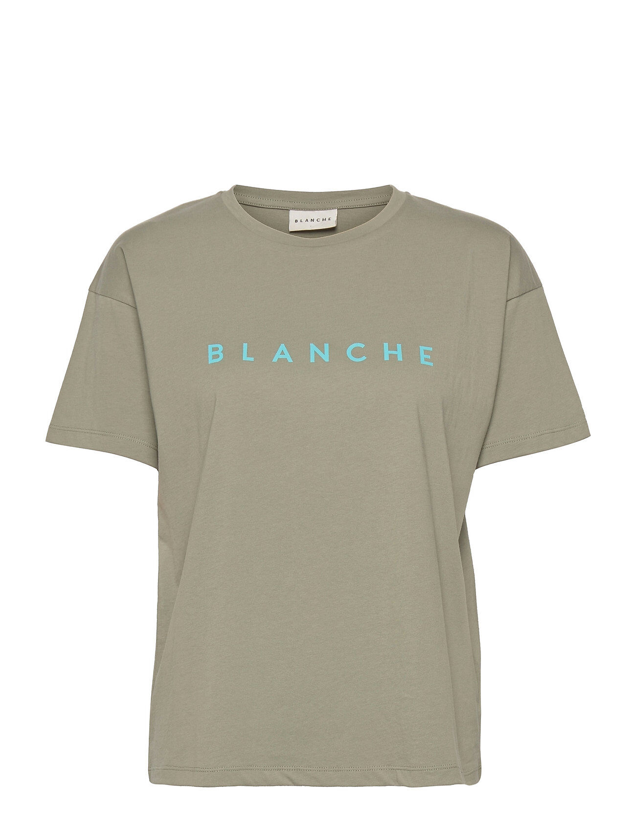 Blanche Main Contrast T-shirts & Tops Short-sleeved Grønn Blanche