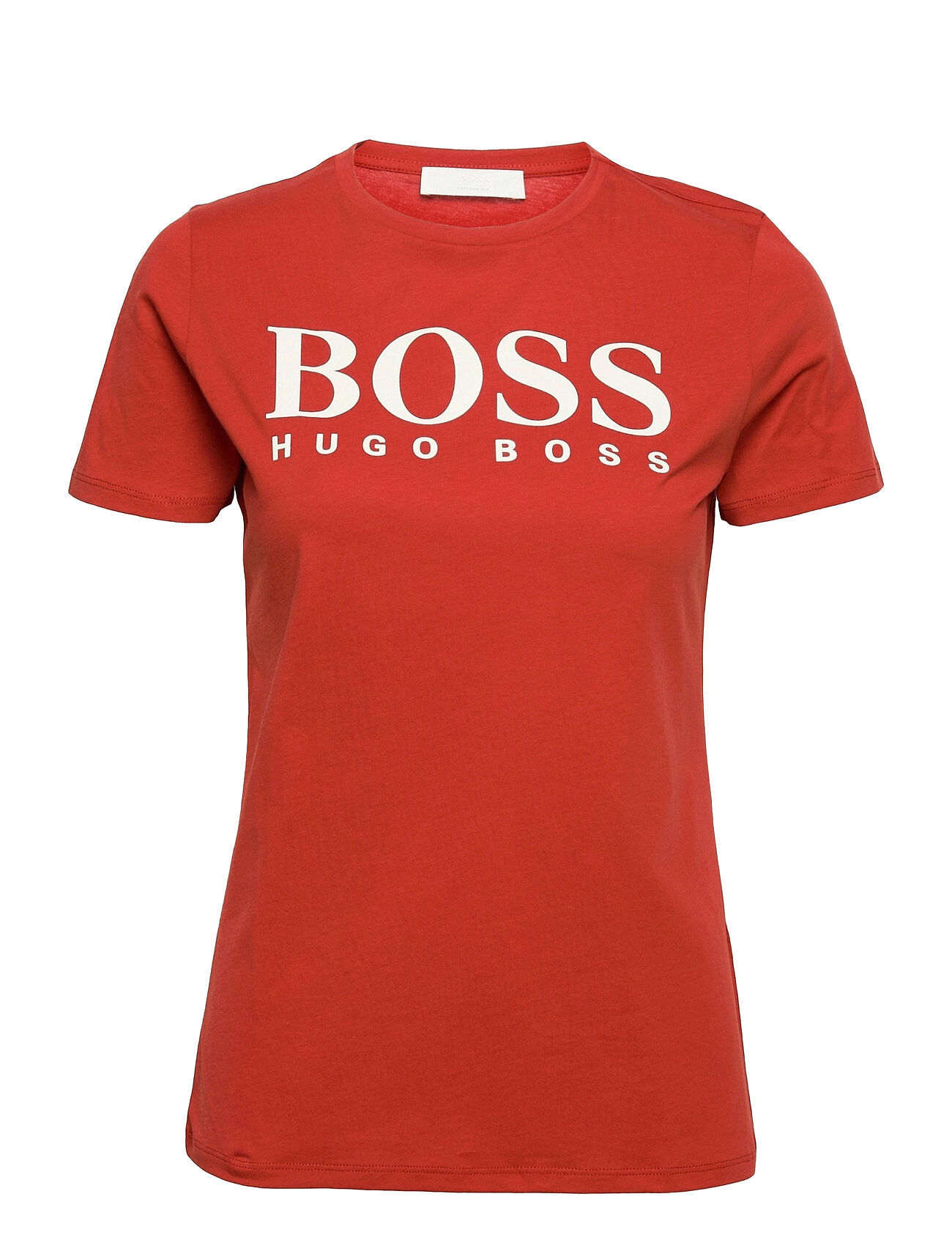 Boss C_Elogo1 T-shirts & Tops Short-sleeved Oransje BOSS