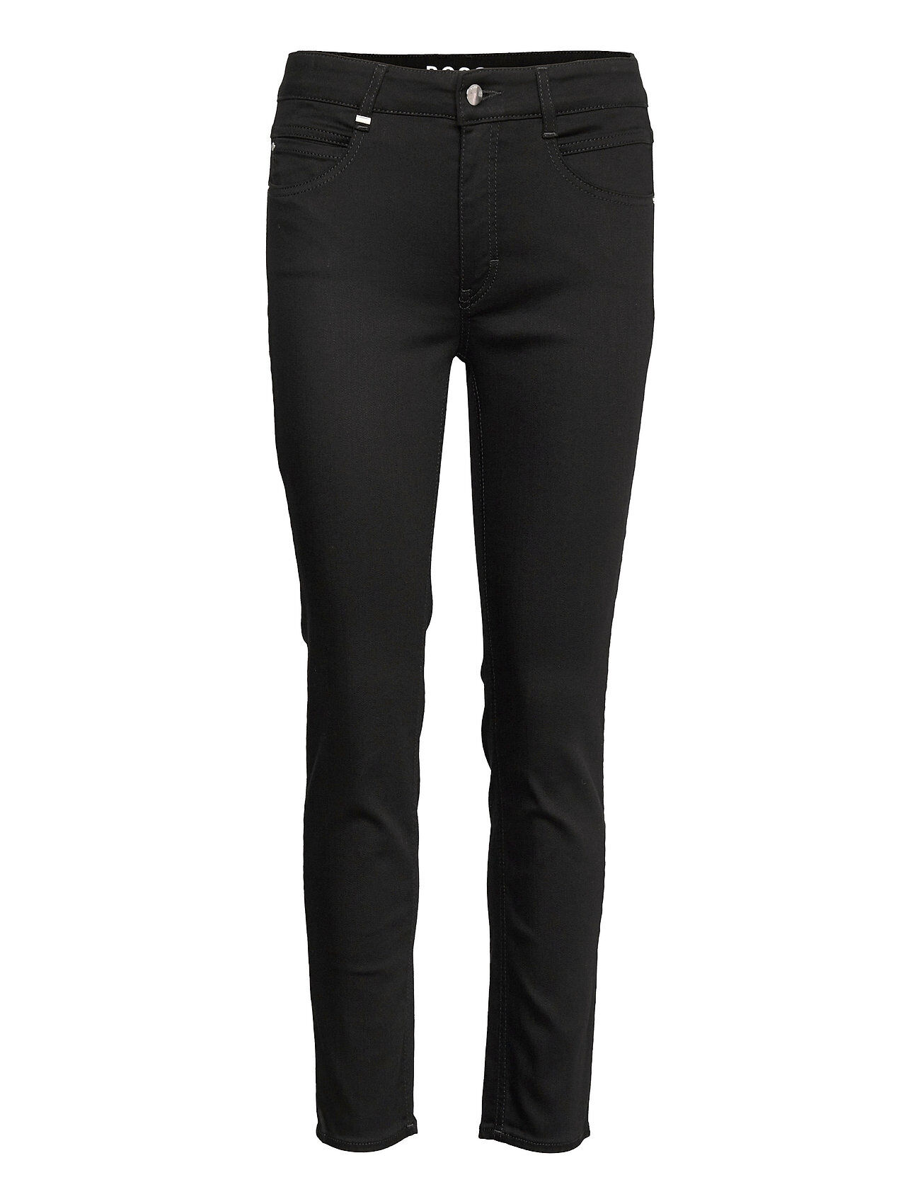 Boss Slim Crop 3.0 Slim Jeans Svart BOSS