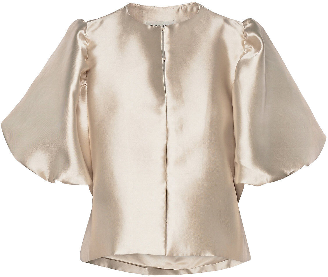 By Malina Cleo Blouse Blouses Short-sleeved Beige By Malina