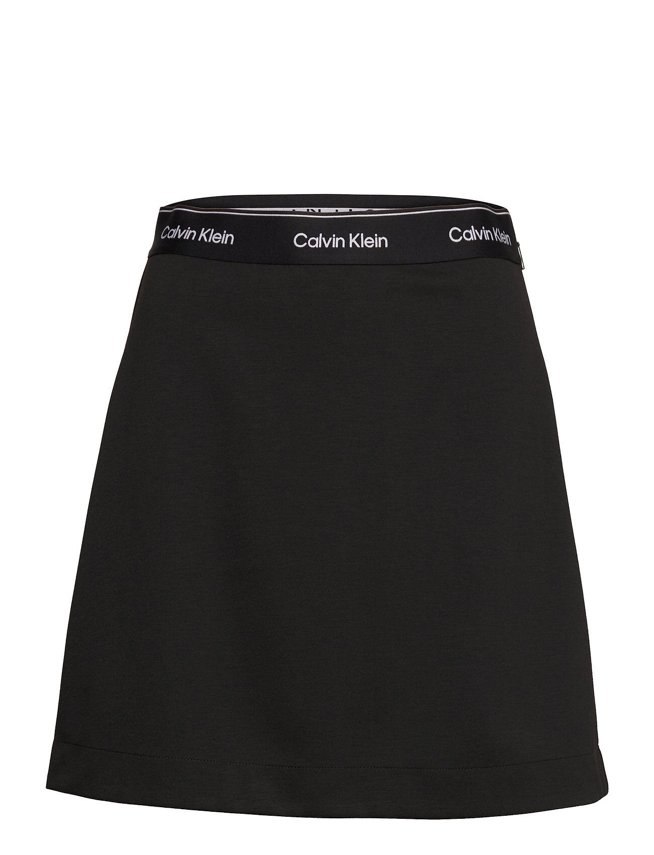 Calvin Recycled Milano Short Skirt Kort Skjørt Svart Calvin Klein