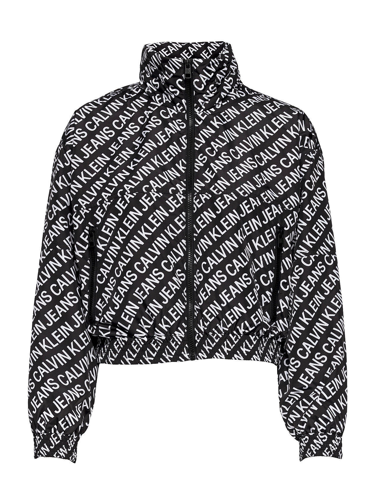 Calvin Aop Packable Hood Windbreaker Outerwear Jackets Windbreakers Multi/mønstret Calvin Klein Jeans