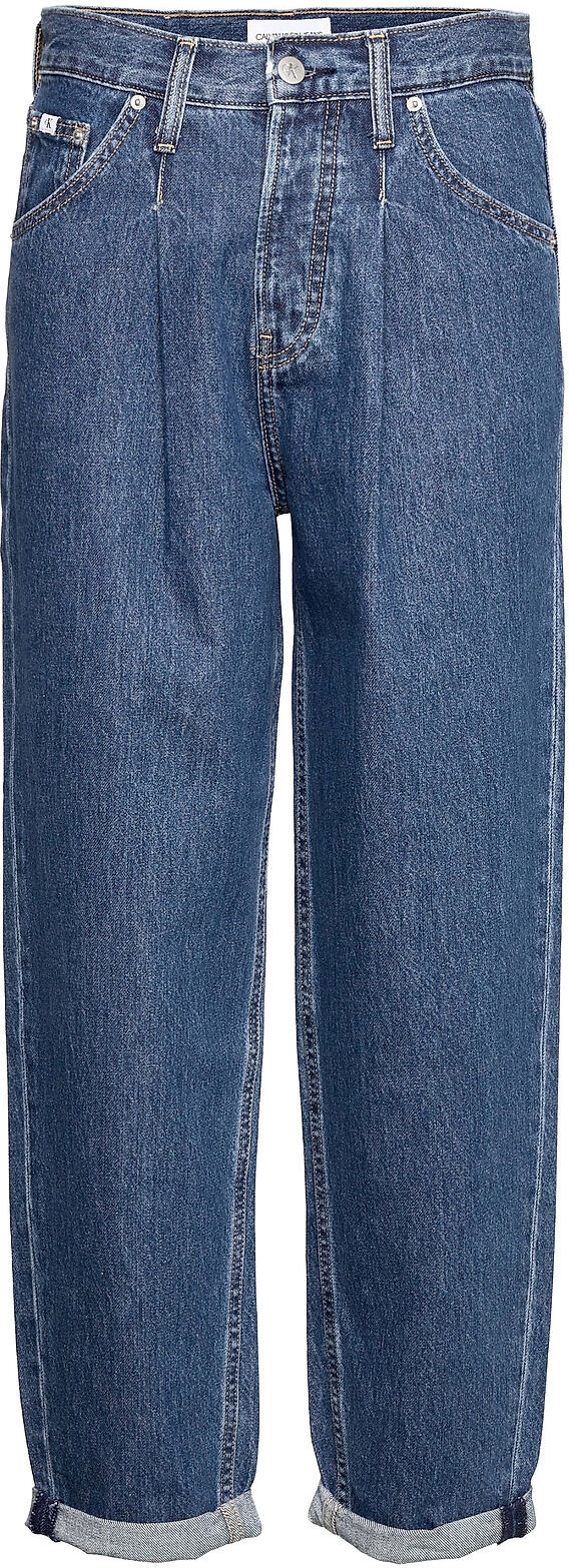 Calvin Baggy Jean Rette Jeans Blå Calvin Klein Jeans