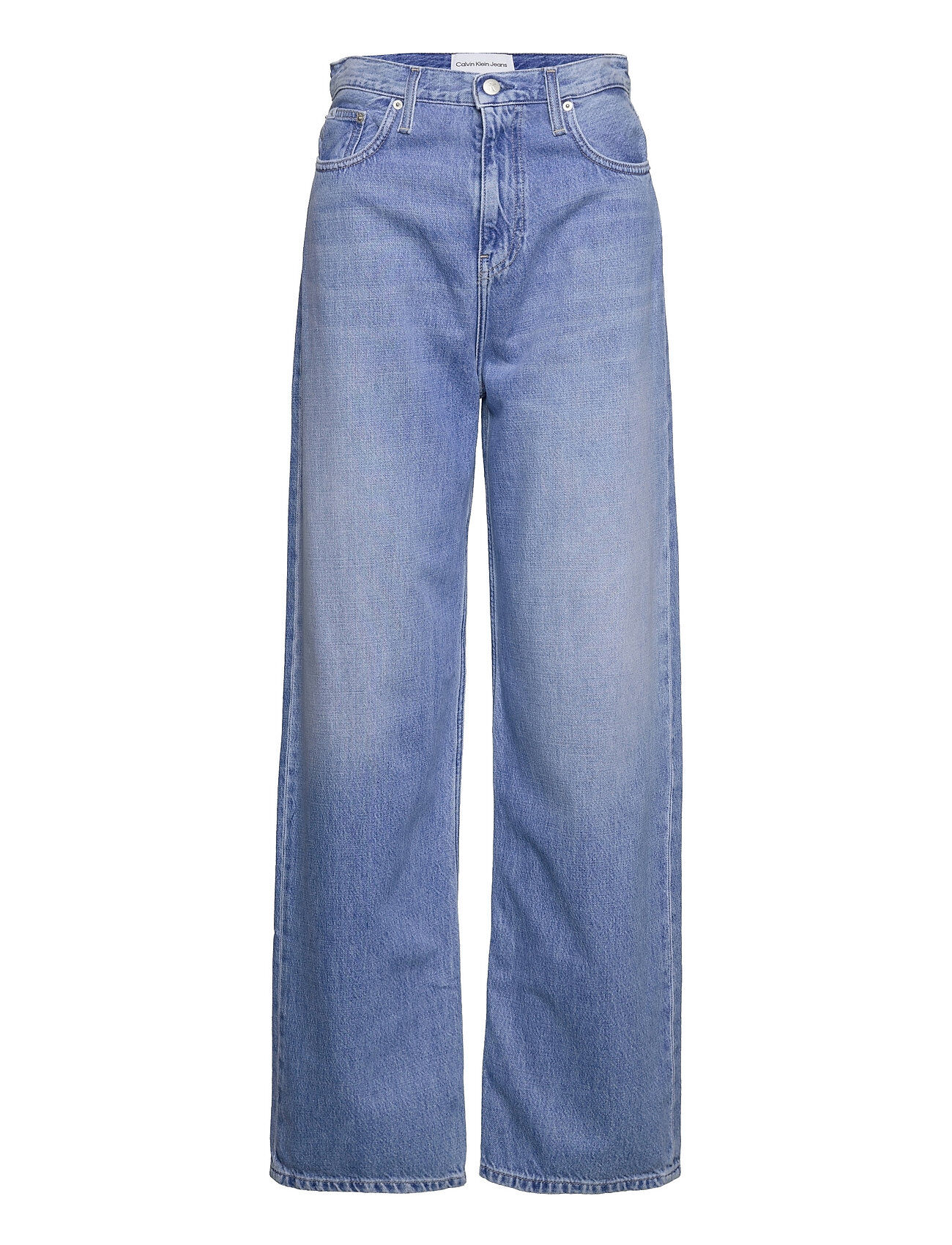 Calvin High Rise Relaxed Vide Jeans Blå Calvin Klein Jeans