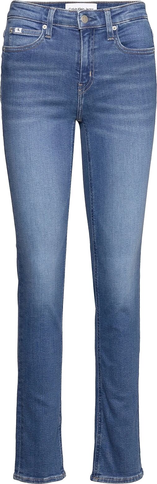 Calvin High Rise Slim Slim Jeans Blå Calvin Klein Jeans