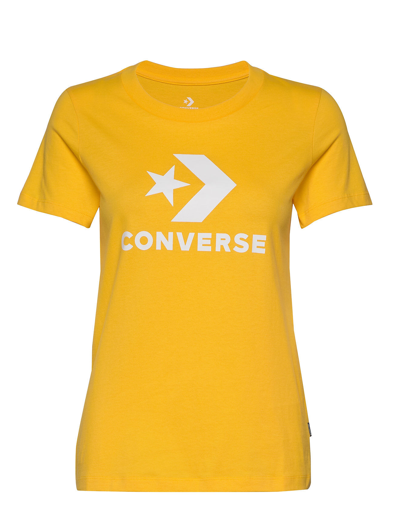 Converse Star Chevron Tee T-shirts & Tops Short-sleeved Gul Converse