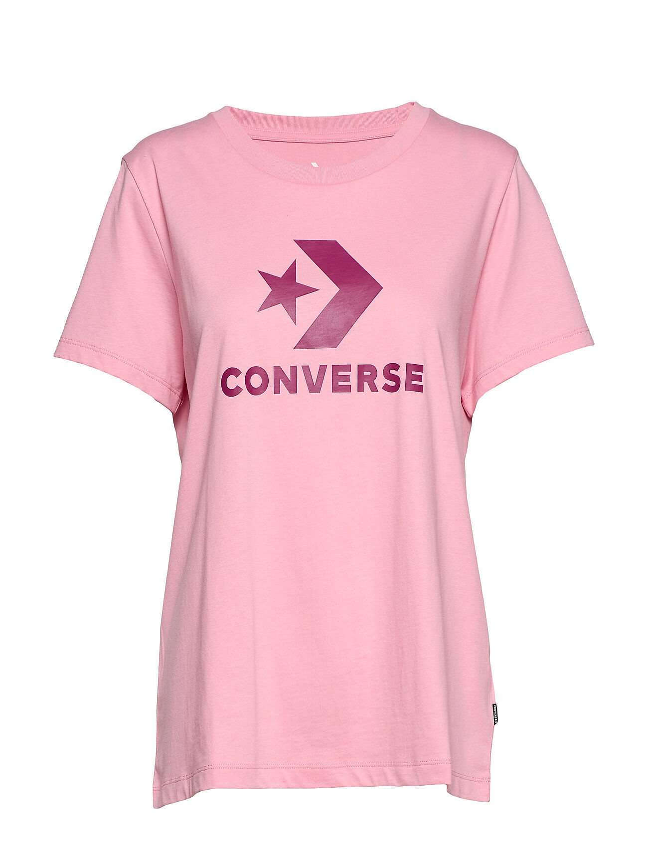 Converse Star Chevron Tee T-shirts & Tops Short-sleeved Rosa Converse