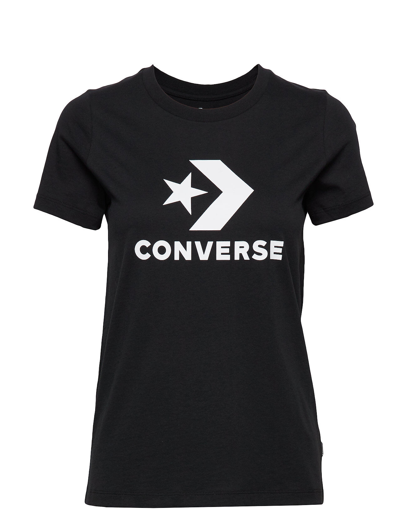 Converse Star Chevron Tee T-shirts & Tops Short-sleeved Svart Converse