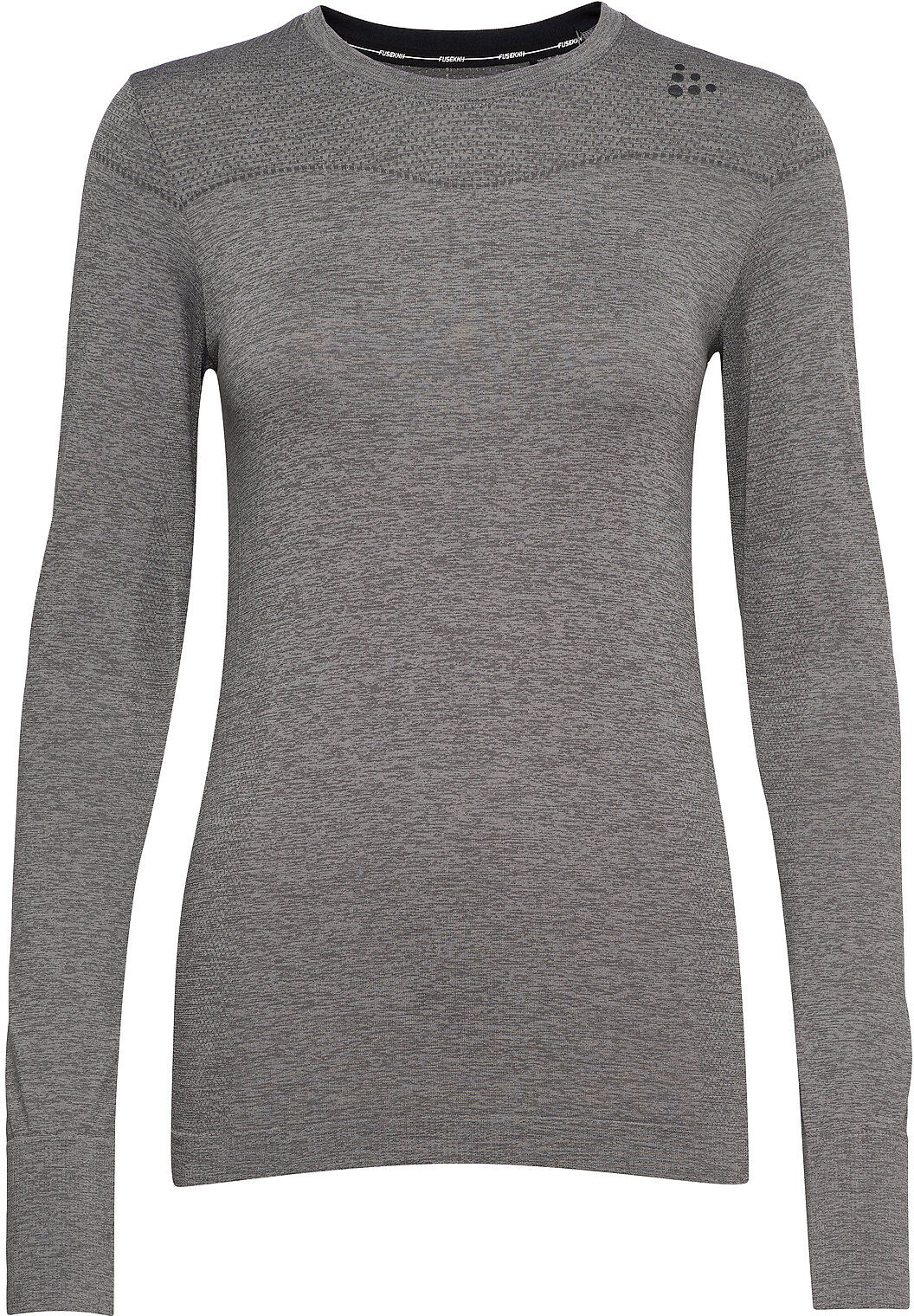 Craft Fuseknit Comfort Rn Ls Base Layer Tops Grå Craft