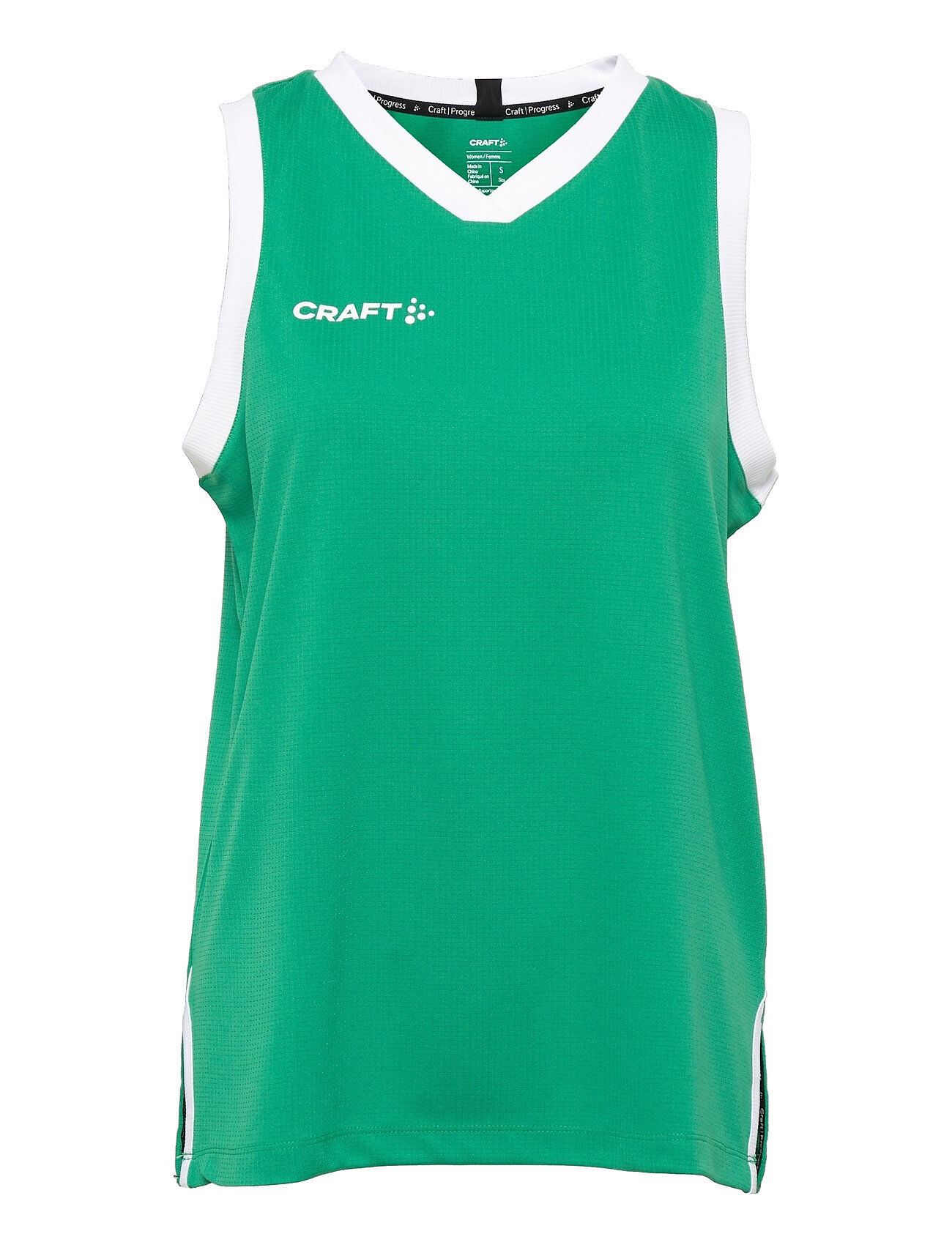 Craft Progress Basket Singlet W T-shirts & Tops Sleeveless Grønn Craft