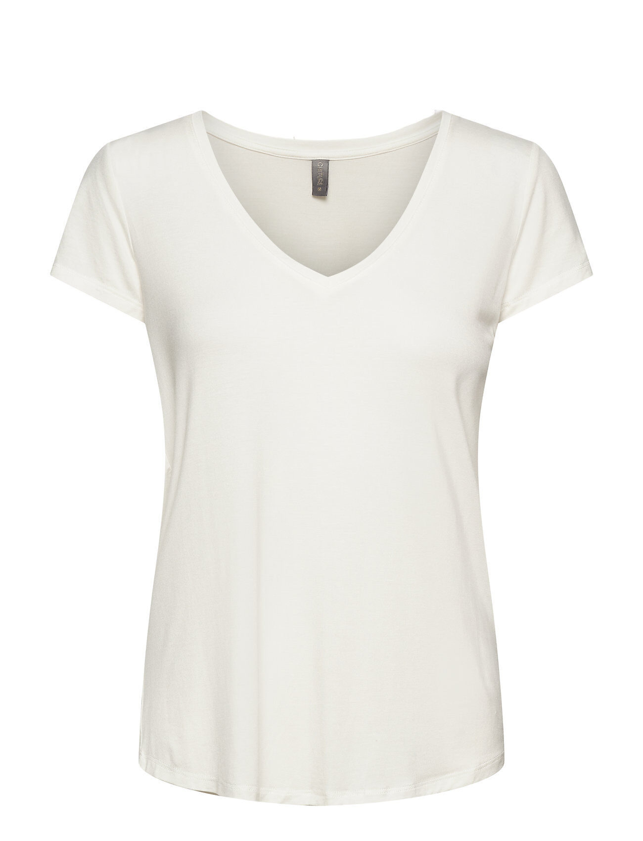 Culture Cupoppy V-Neck T-Shirt T-shirts & Tops Short-sleeved Hvit Culture