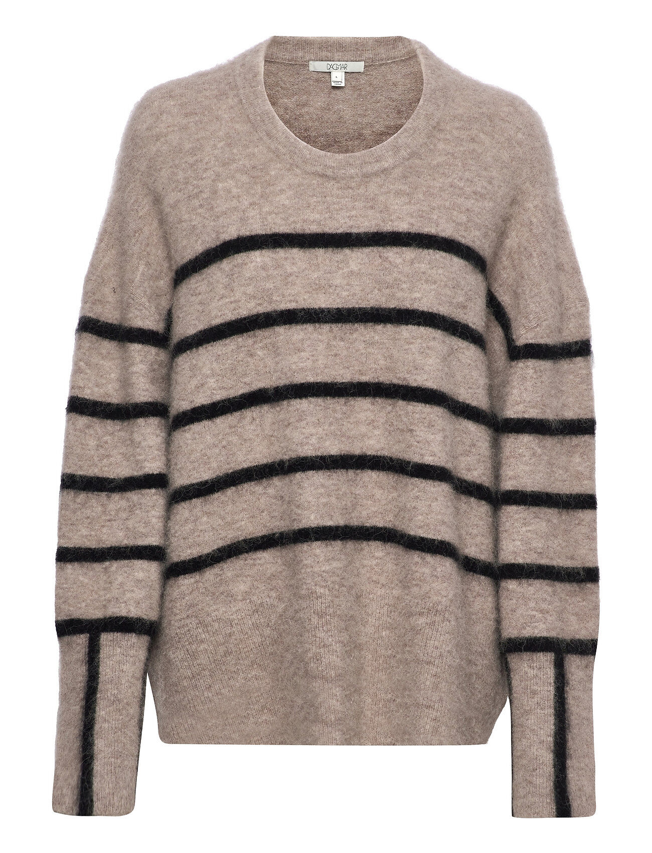 Dagmar Mazzy Stripe Pullover Beige Dagmar