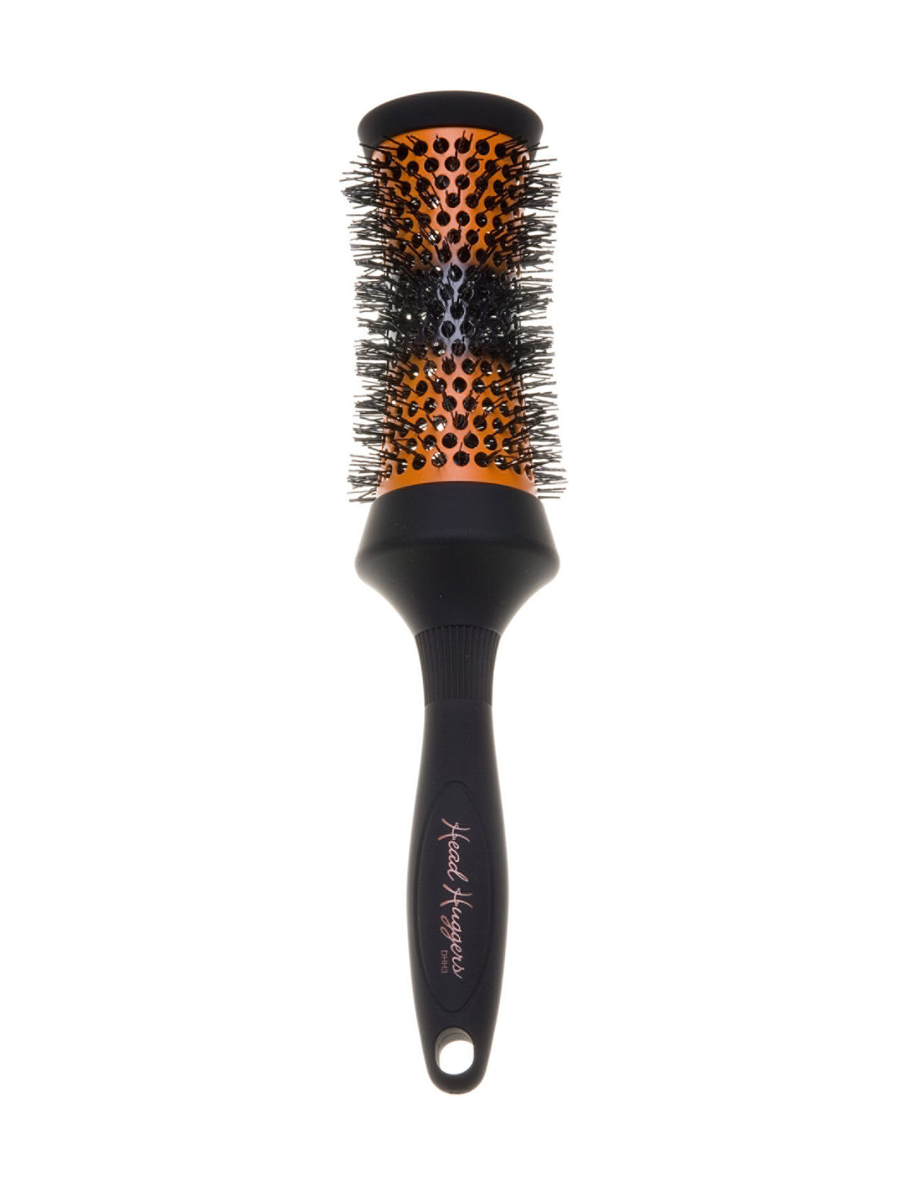 Denman Dhh3 Medium Head Hugger Beauty WOMEN Hair Hair Brushes & Combs Round Brush Svart Denman