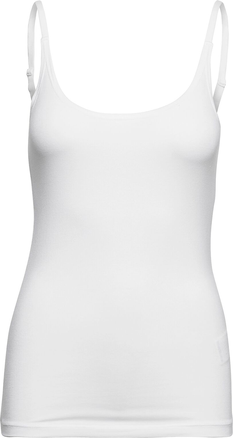 Esme Studios Espenelope Singlet Top T-shirts & Tops Sleeveless Hvit Esme Studios