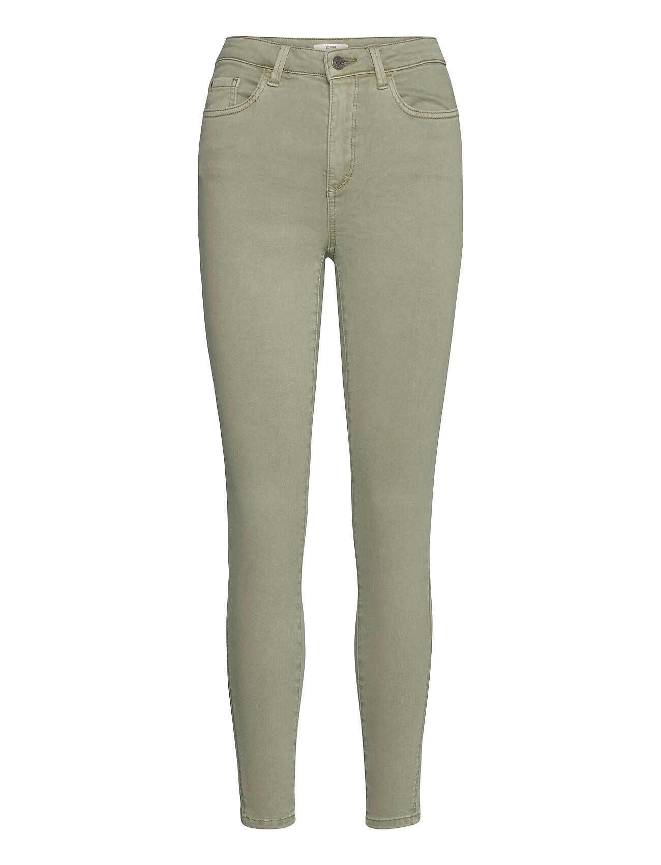 Esprit Casual Pants Woven Skinny Jeans Grønn Esprit Casual