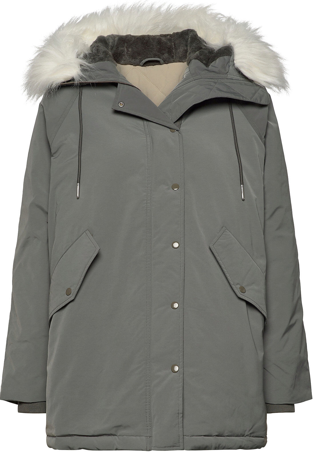 Filippa K Oslo Parka Outerwear Parka Coats Grå Filippa K