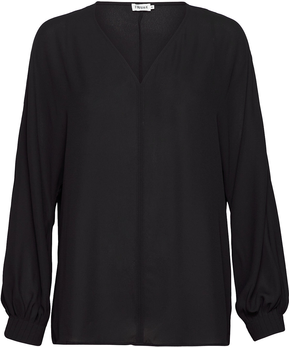 Filippa K Riley Blouse Bluse Langermet Svart Filippa K