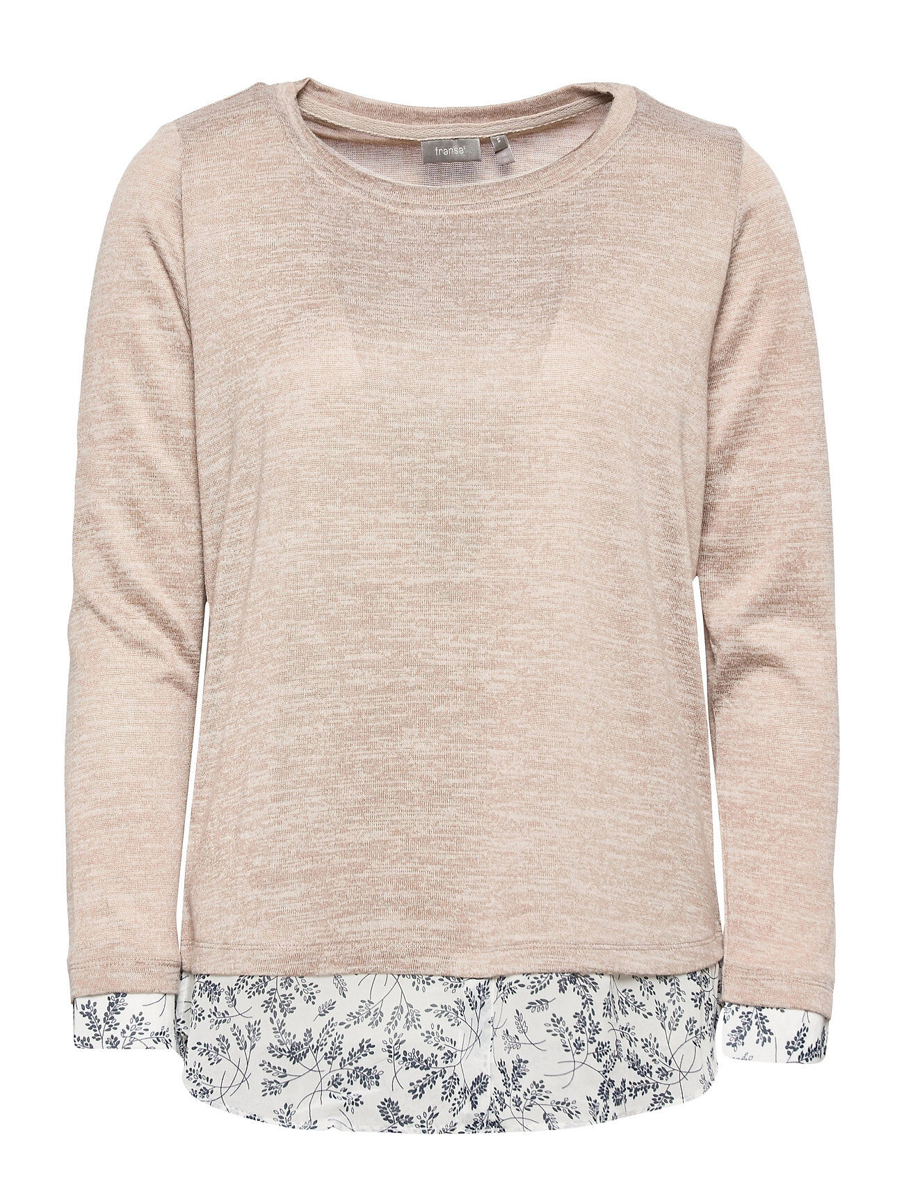 Fransa Frberexan 1 Pullover Pullover Beige Fransa