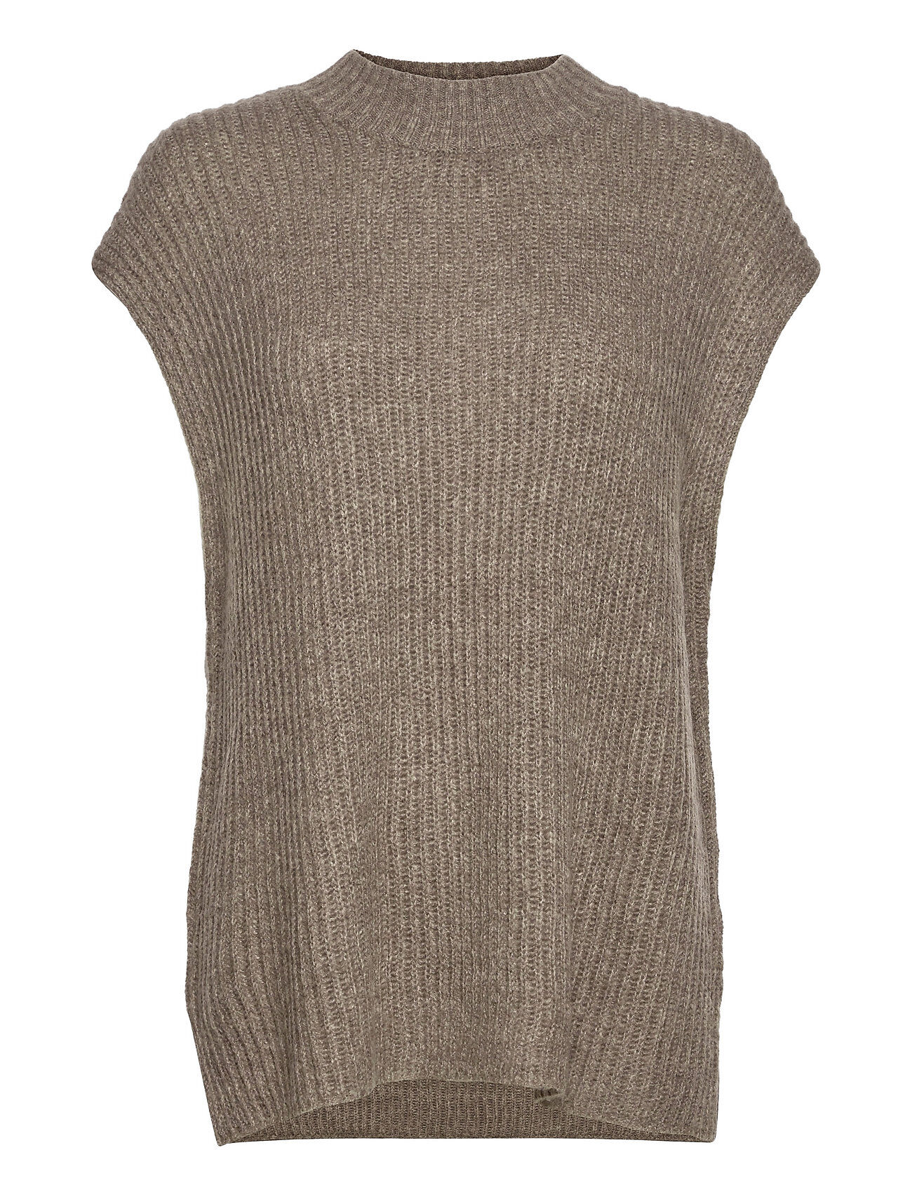 FREE/QUENT Fqawesome-Wa Knitted Vests Brun FREE/QUENT