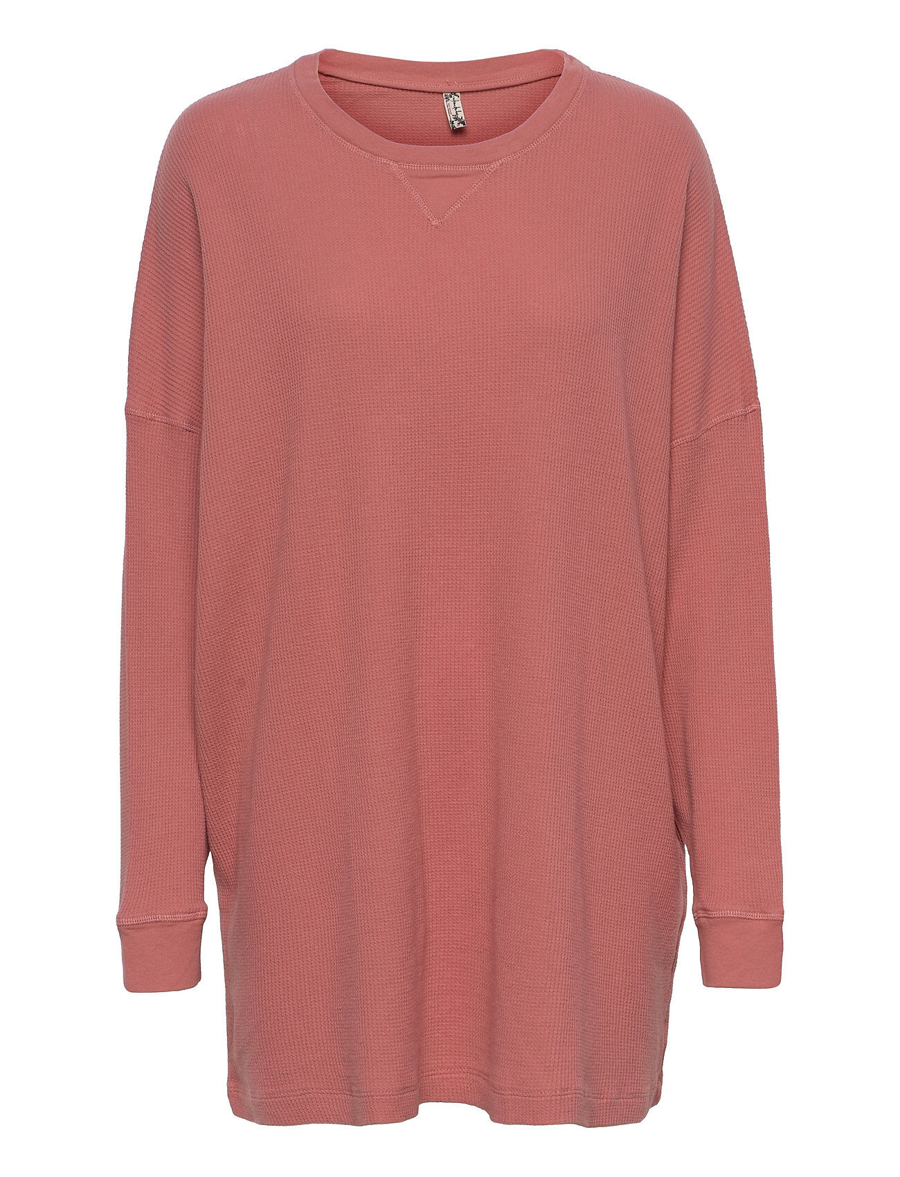 Freepeople Early Night Thermal Pullover Rosa Freepeople