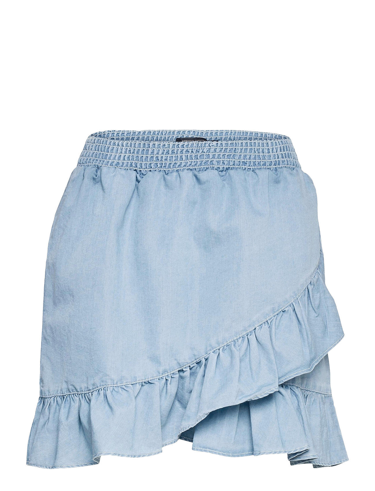 French Connection Aves Chambray Mini Skirt Kort Skjørt Blå French Connection