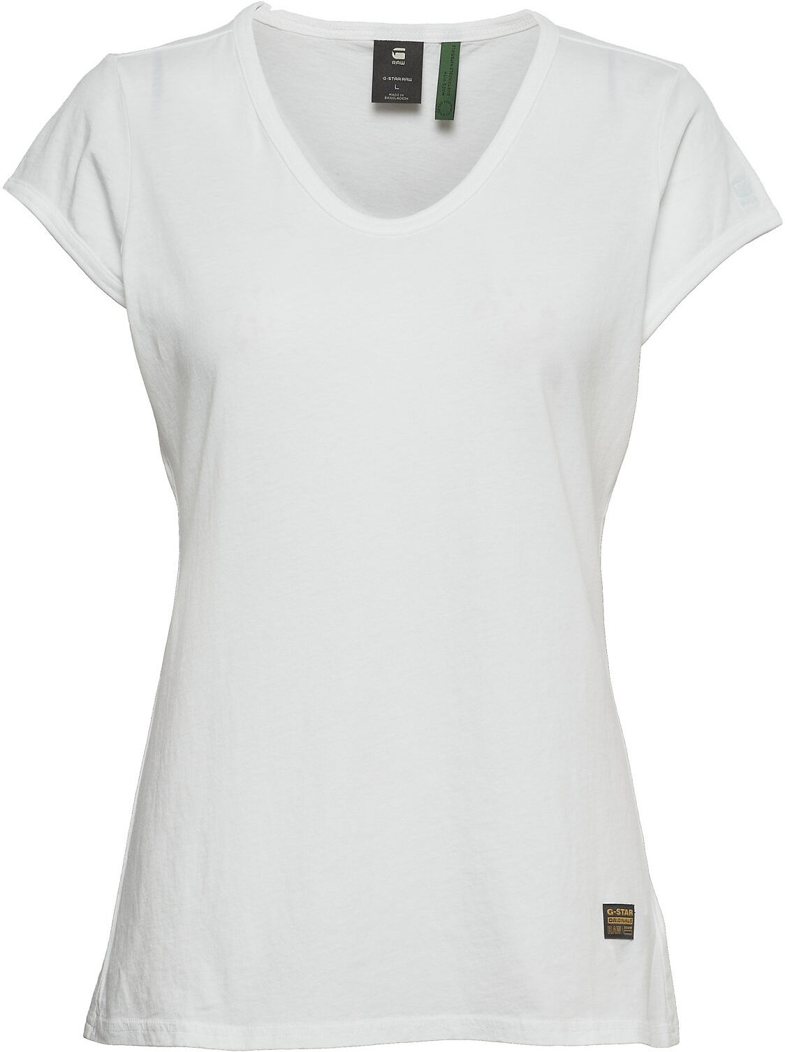 G-star RAW Core Eyben Slim U T Wmn S\S T-shirts & Tops Short-sleeved Hvit G-star RAW