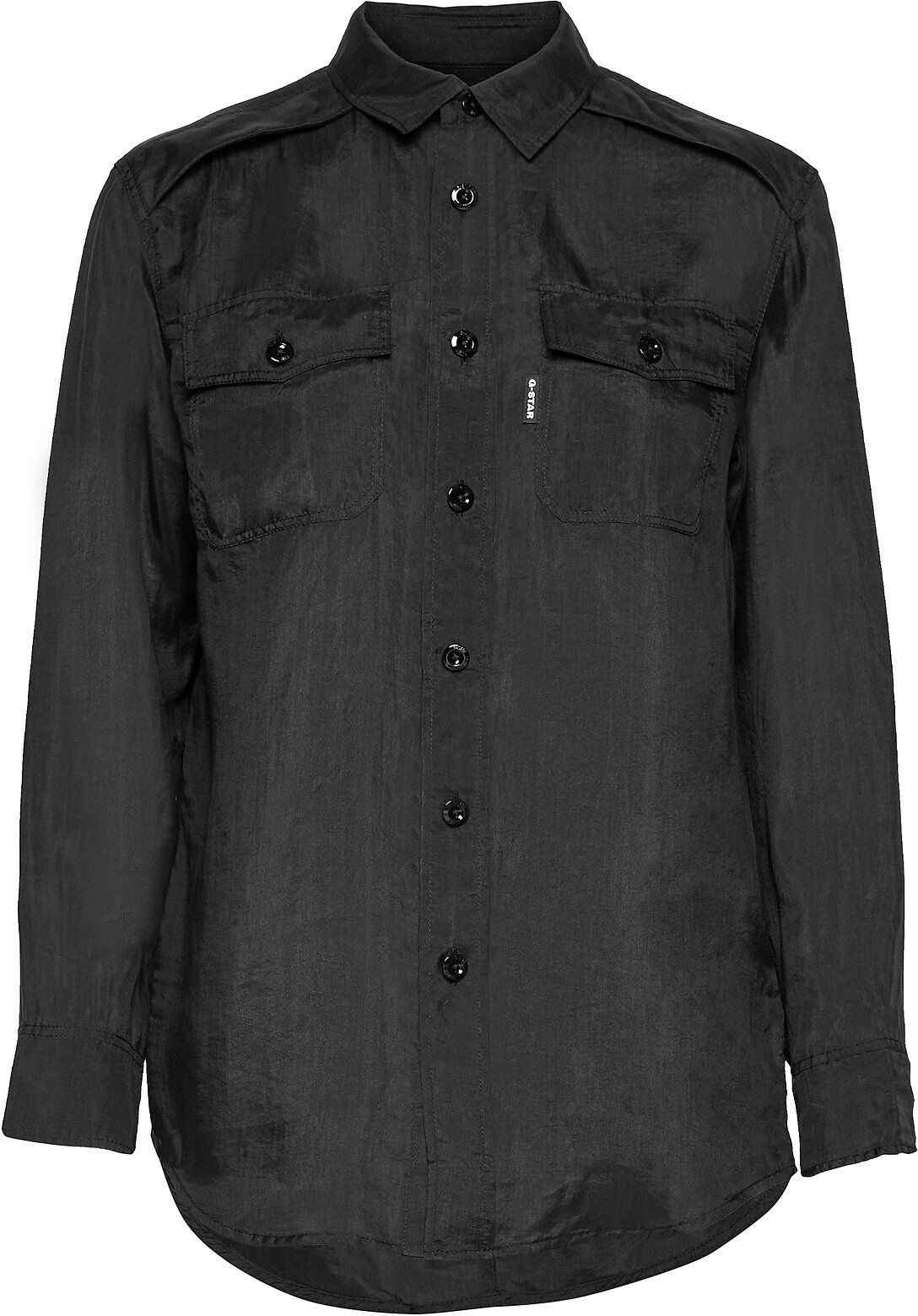 G-star RAW 3301 Regular Shirt Wmn L\S Langermet Skjorte Svart G-star RAW