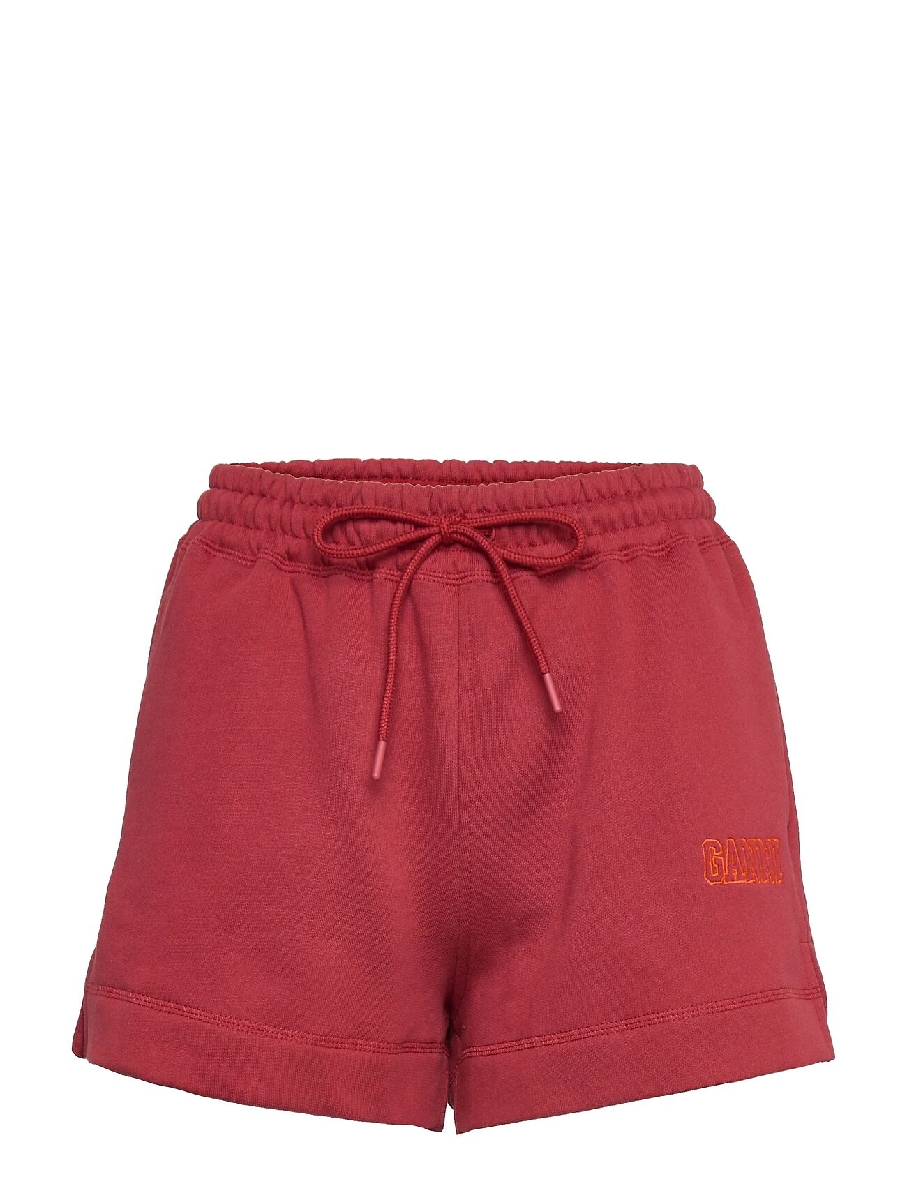 Ganni Software Isoli Shorts Flowy Shorts/Casual Shorts Rød Ganni