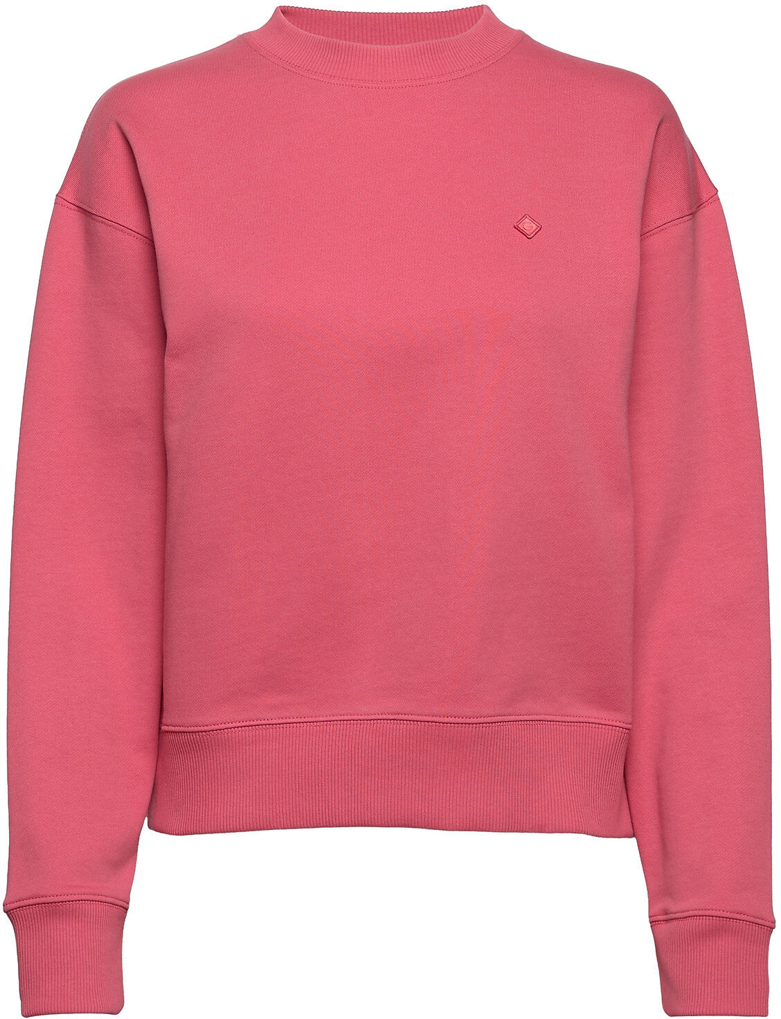 GANT D1. Icon G Essential C-Neck Sweat Sweat-shirt Genser Rosa GANT