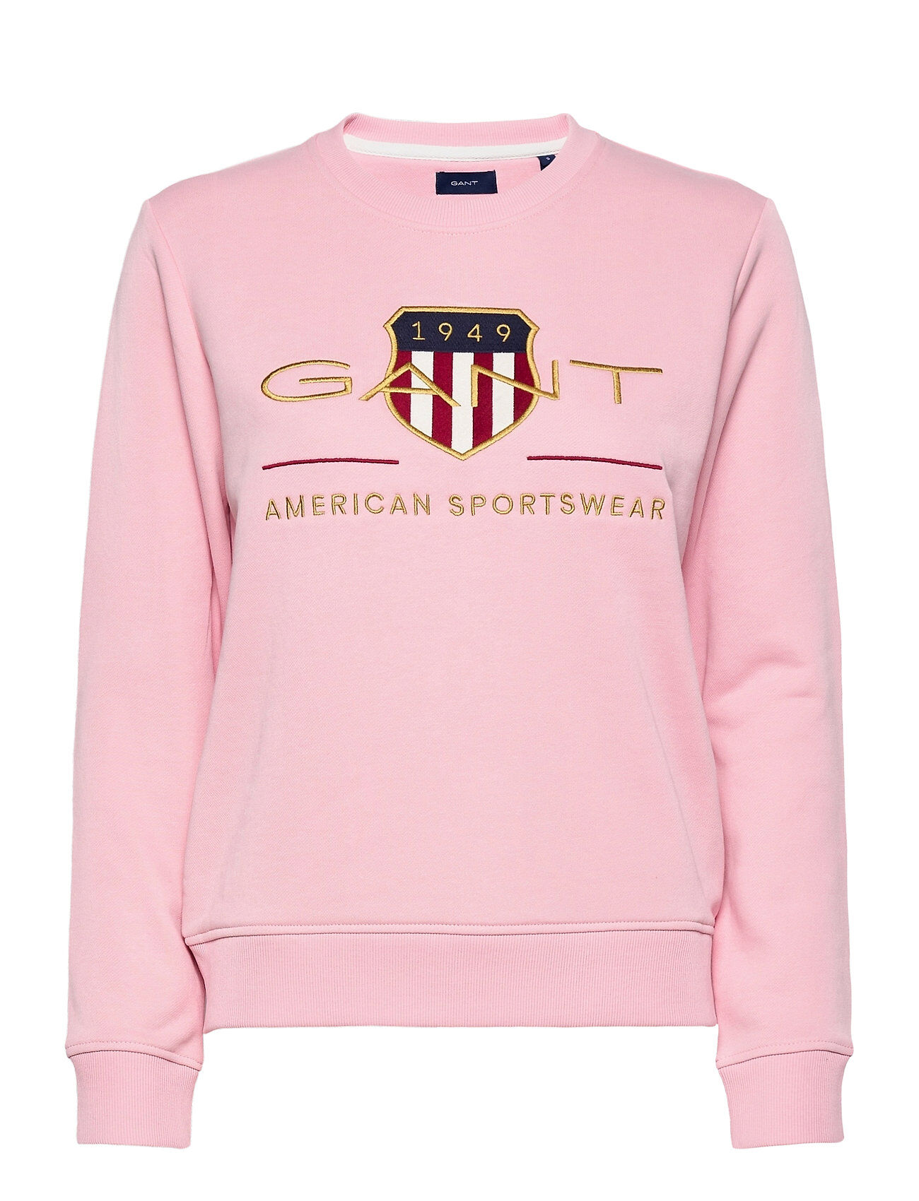 GANT Archive Shield C-Neck Sweat Sweat-shirt Genser Rosa GANT