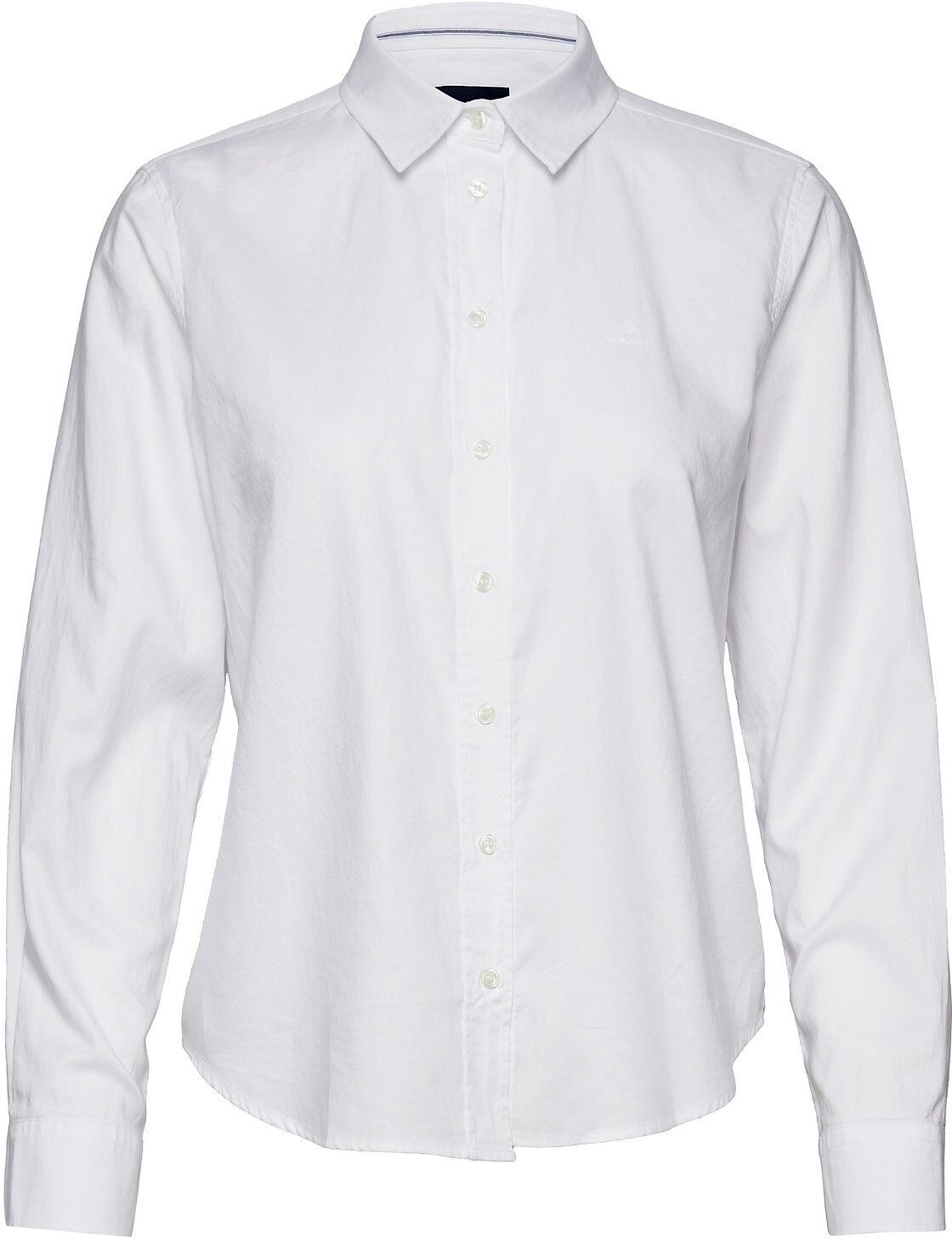 GANT Regular Oxford Shirt Langermet Skjorte Hvit GANT