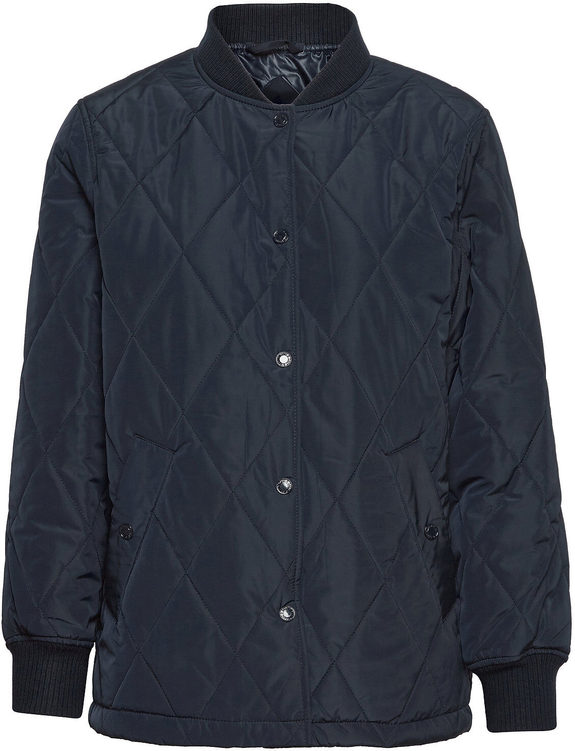 GANT D2. Quilted Coach Jacket Vattert Jakke Blå GANT