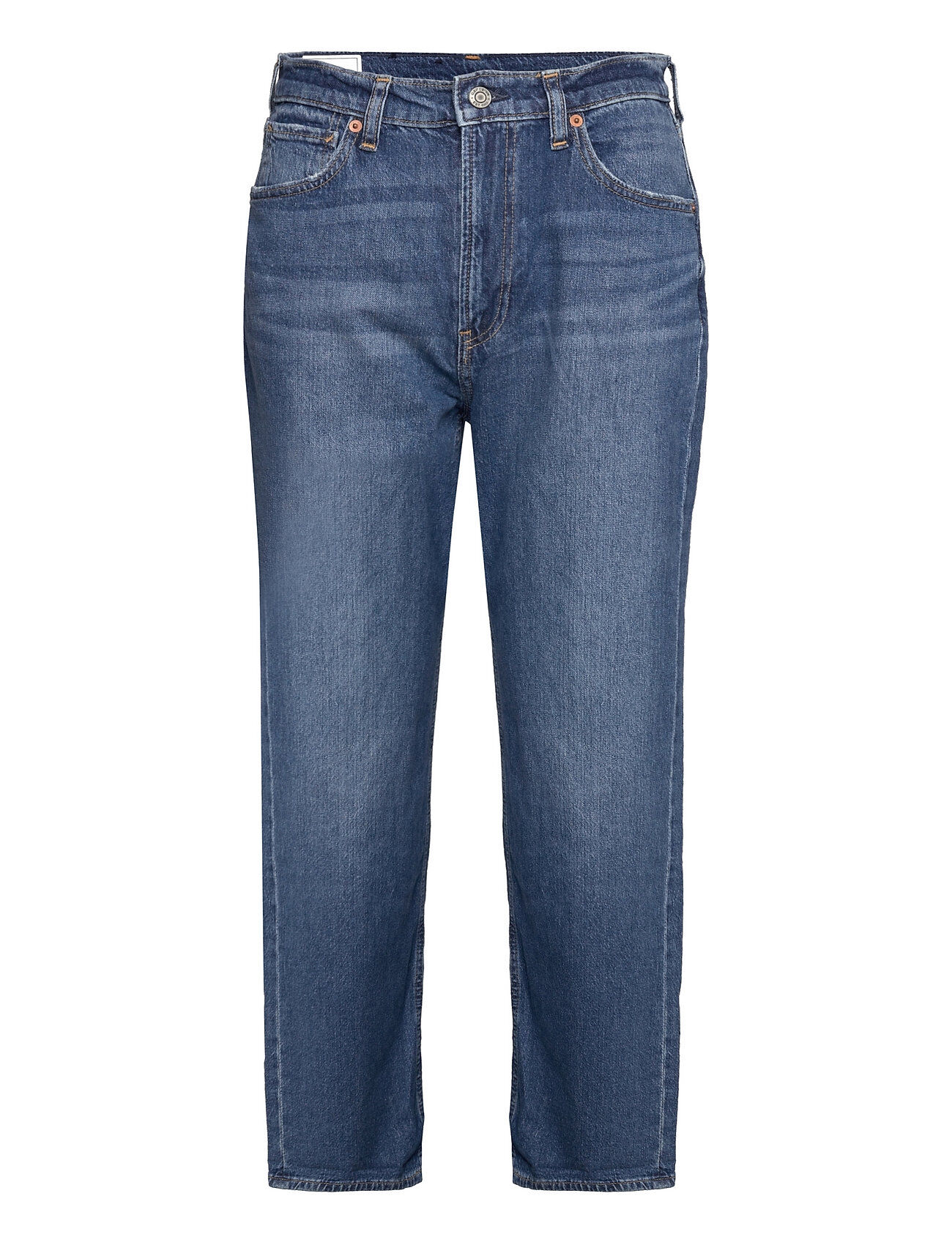 GAP High Rise '90S Loose Jeans With Washwell In Organic Cotton Rette Jeans Blå GAP