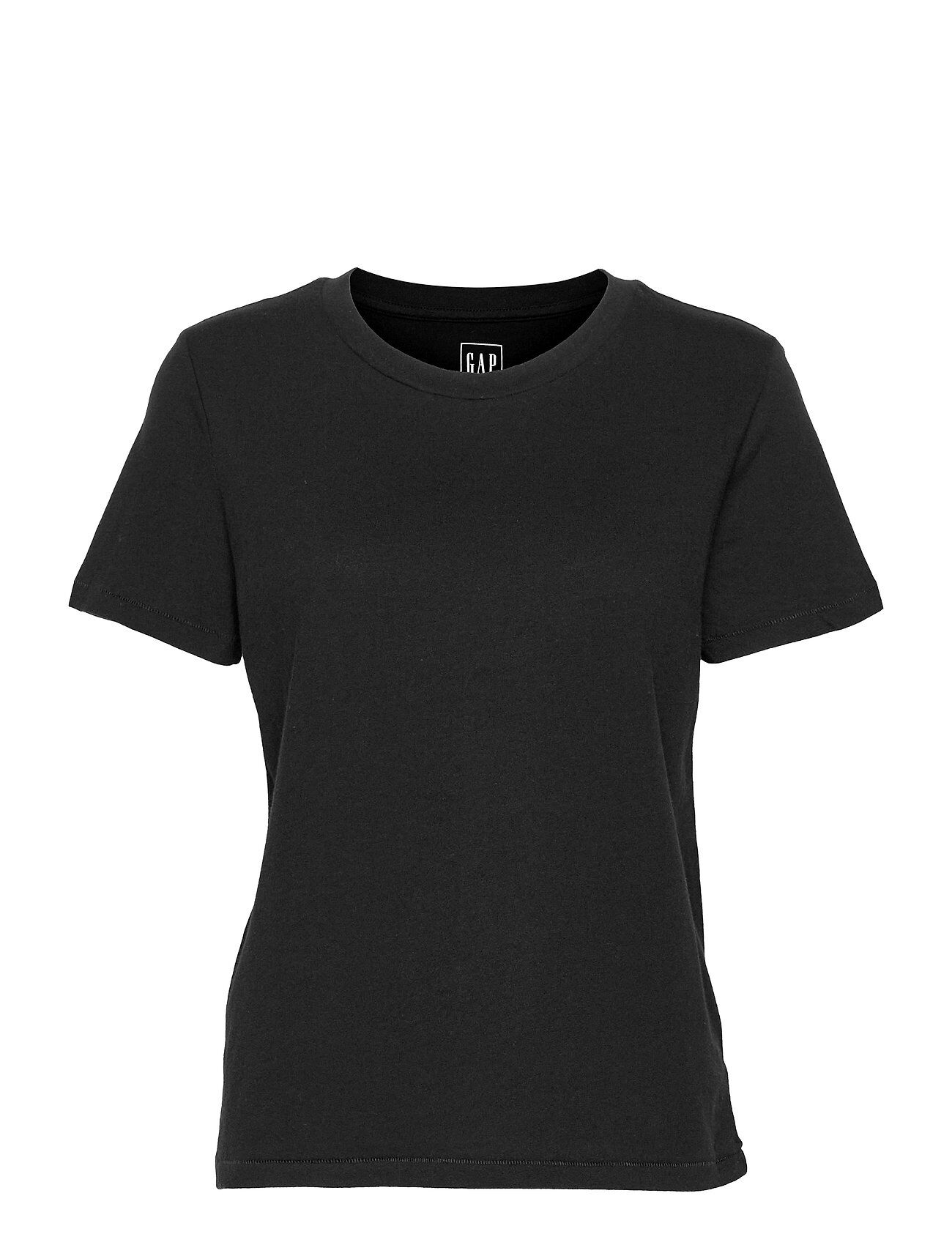 GAP 100% Organic Cotton Vintage T-Shirt T-shirts & Tops Short-sleeved Svart GAP