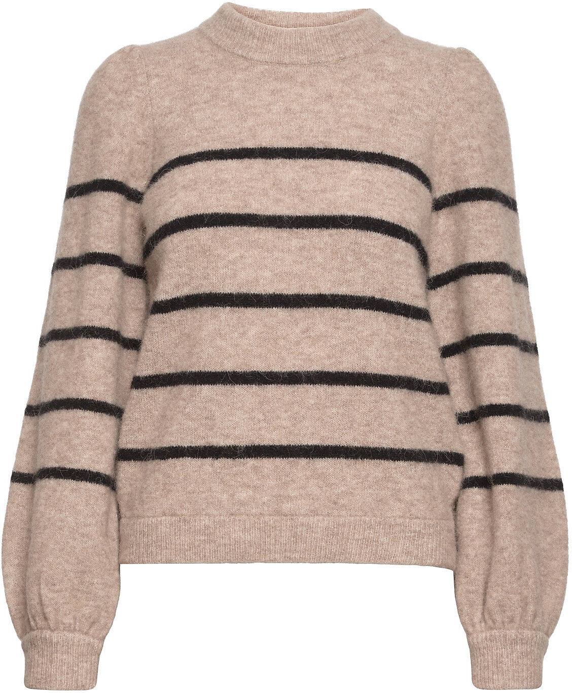 Gestuz Alphagz Striped Pullover Pullover Beige Gestuz