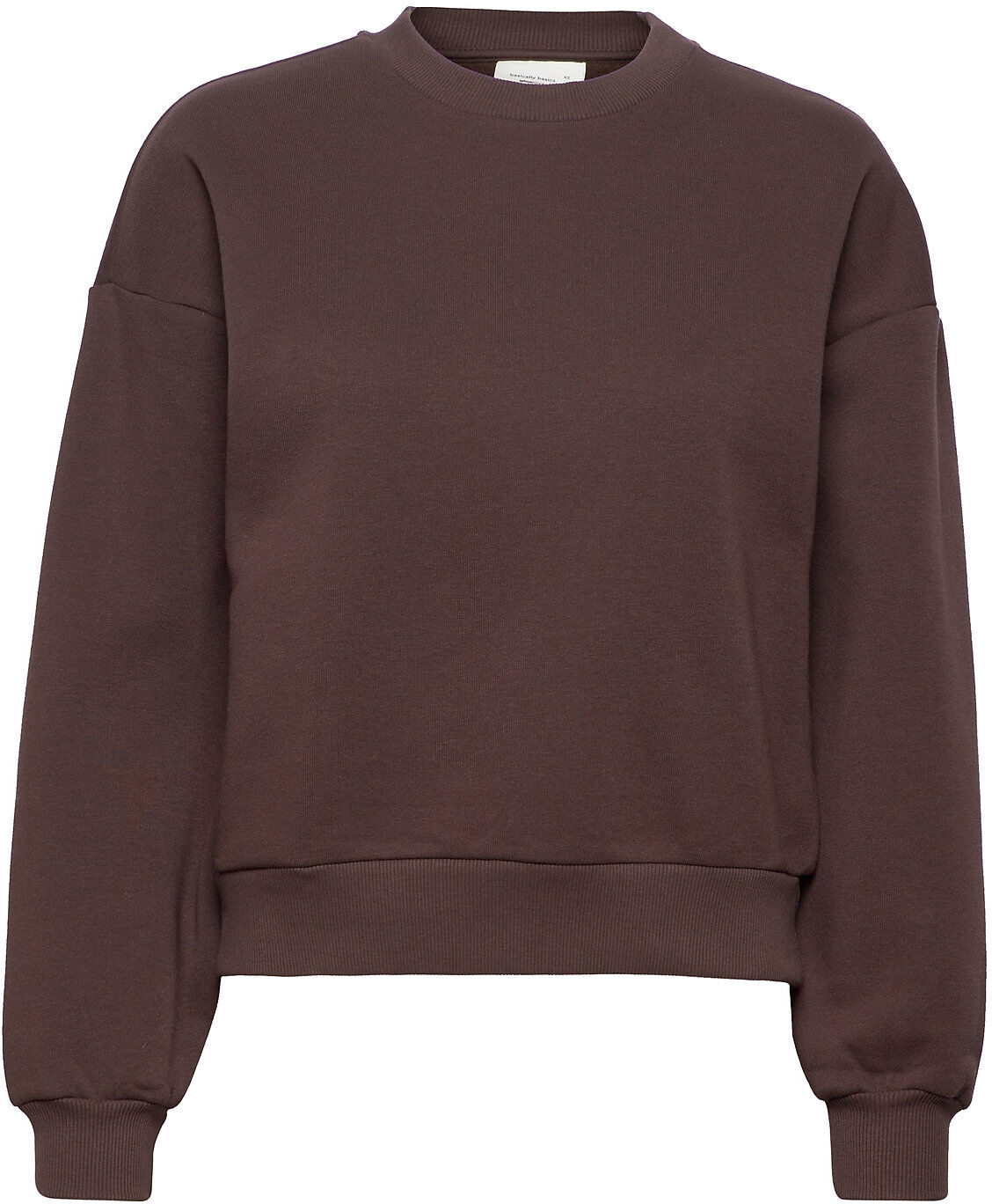 Gina Tricot Basic Sweater Sweat-shirt Genser Brun Gina Tricot