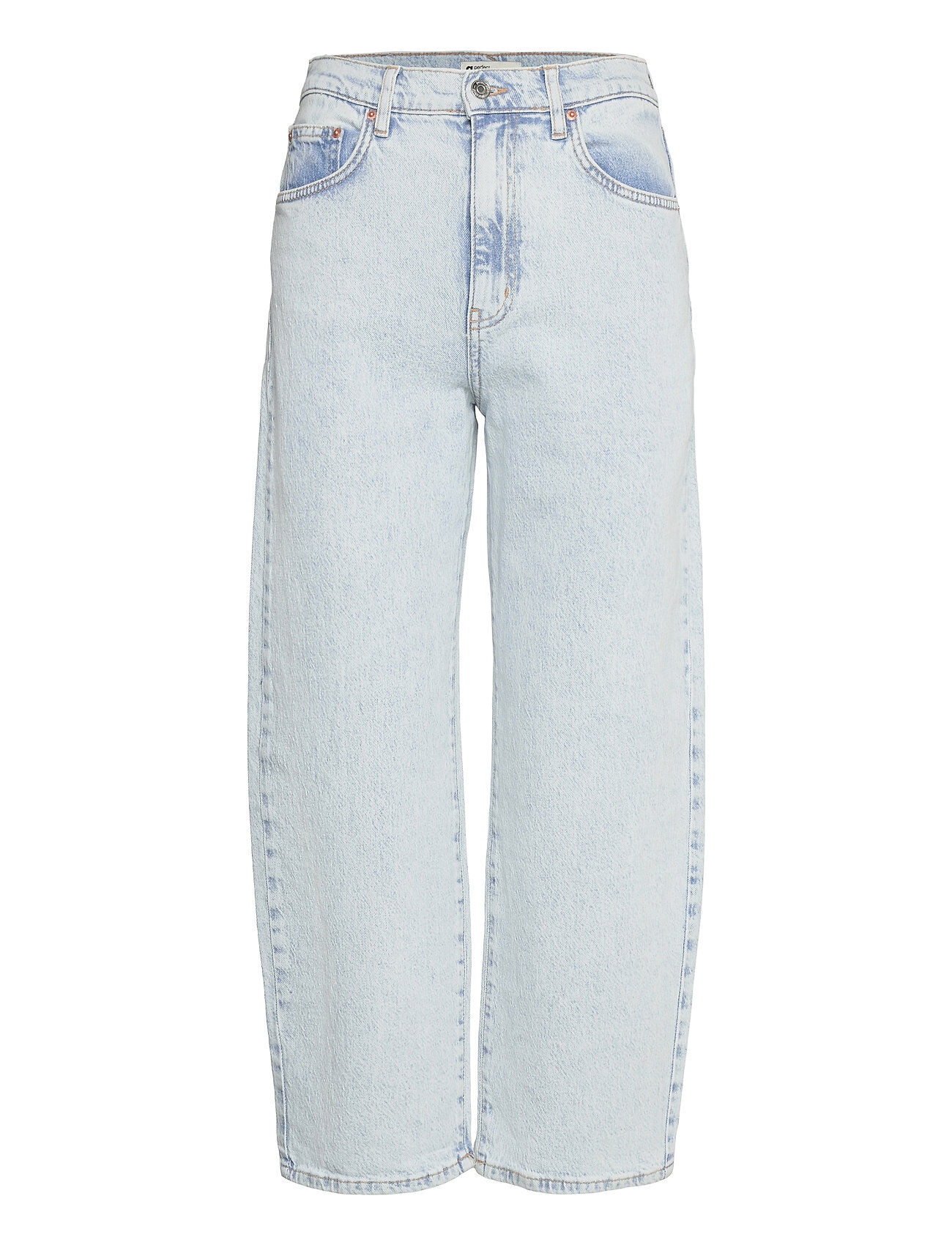 Gina Tricot Comfy Straight Jeans Vide Jeans Blå Gina Tricot