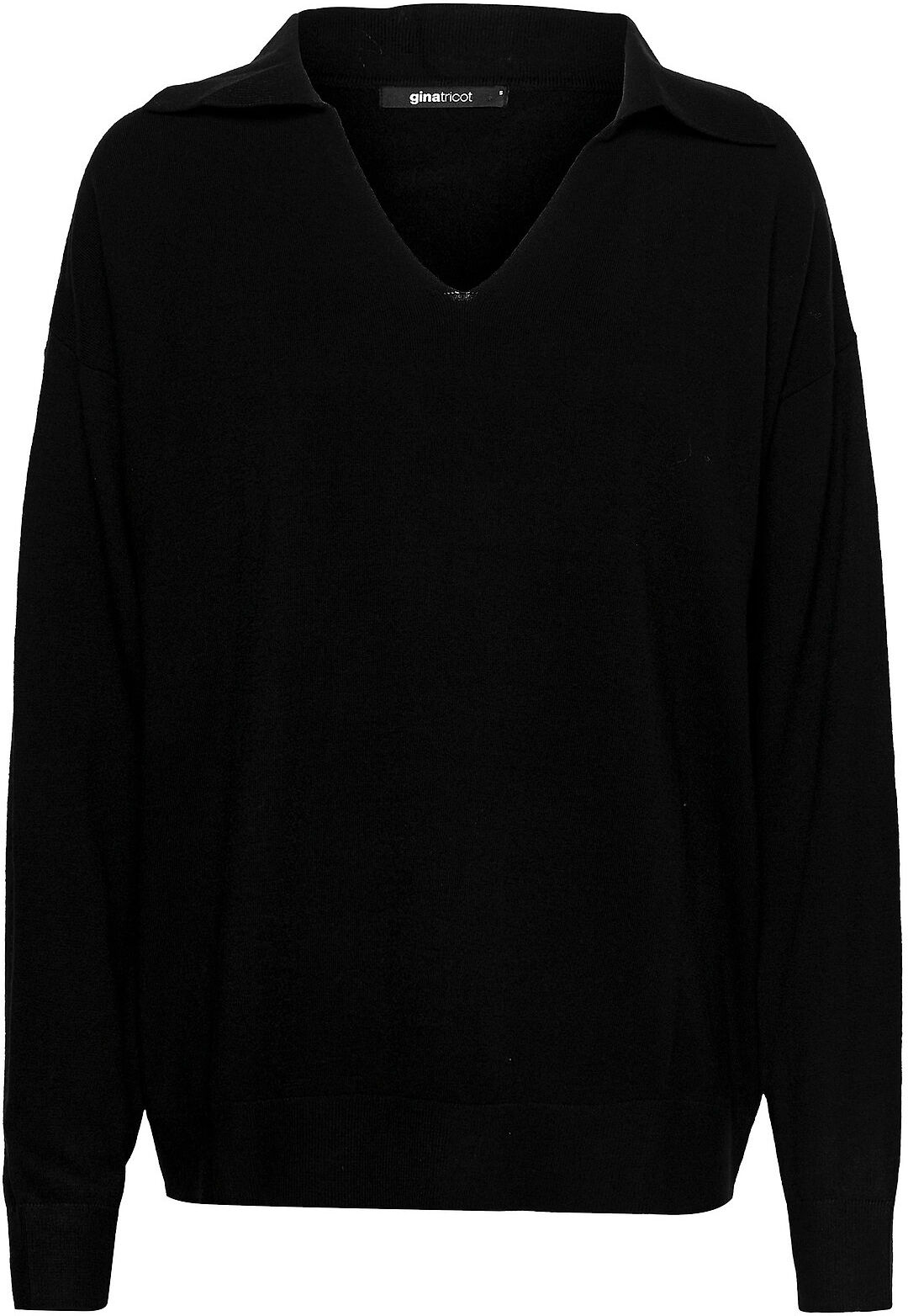 Gina Tricot Alma Knitted Sweater Pullover Svart Gina Tricot