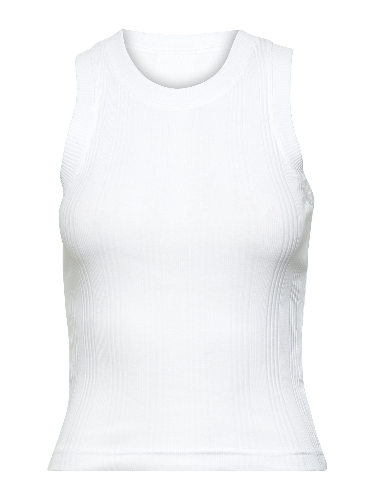 Gina Tricot Bonnie Tank T-shirts & Tops Sleeveless Hvit Gina Tricot