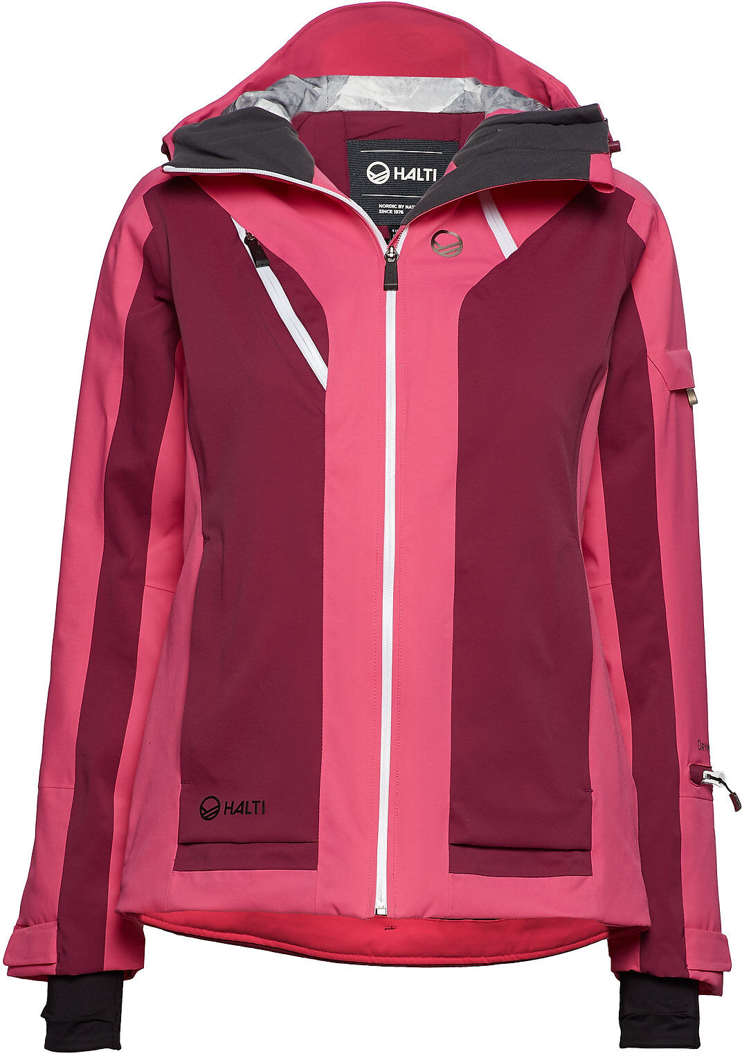 Halti Podium W Dx Ski Jacket Outerwear Sport Jackets Rosa Halti