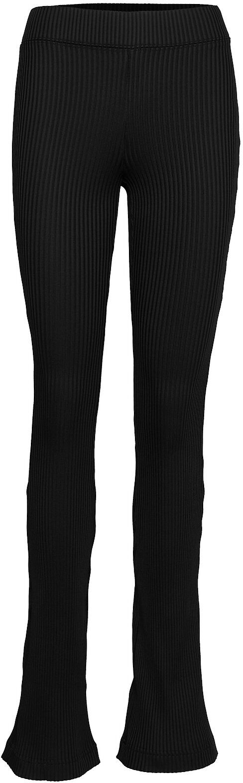 Helmut Lang Flare Pant.technical Bukser Med Rette Ben Svart Helmut Lang