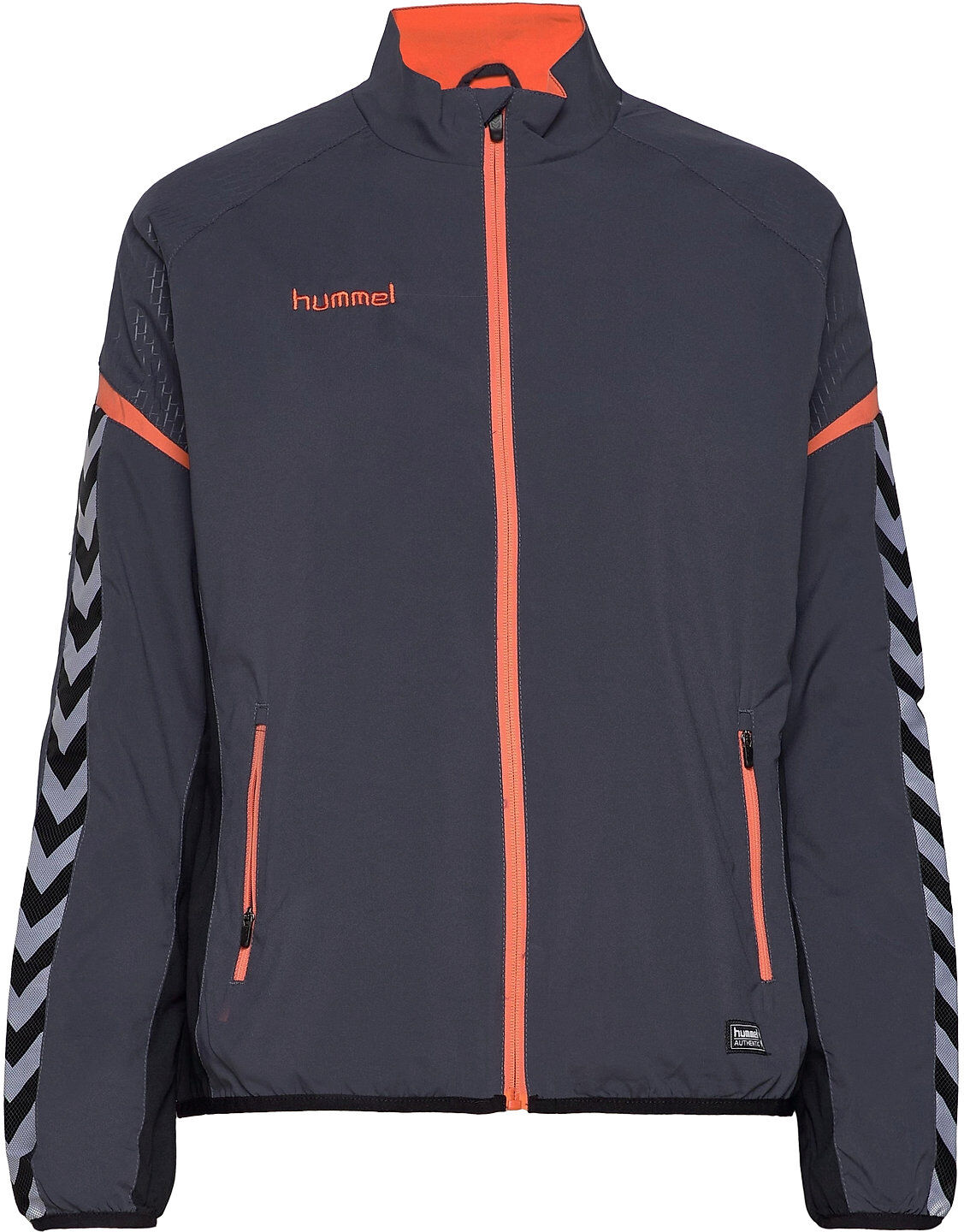 Hummel Auth. Charge Micro Zipjkt W Outerwear Jackets Windbreakers Blå Hummel