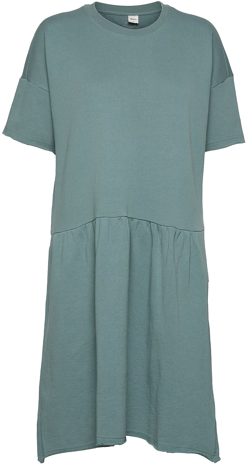 IBEN St Dress Dresses T-shirt Dresses Grønn IBEN