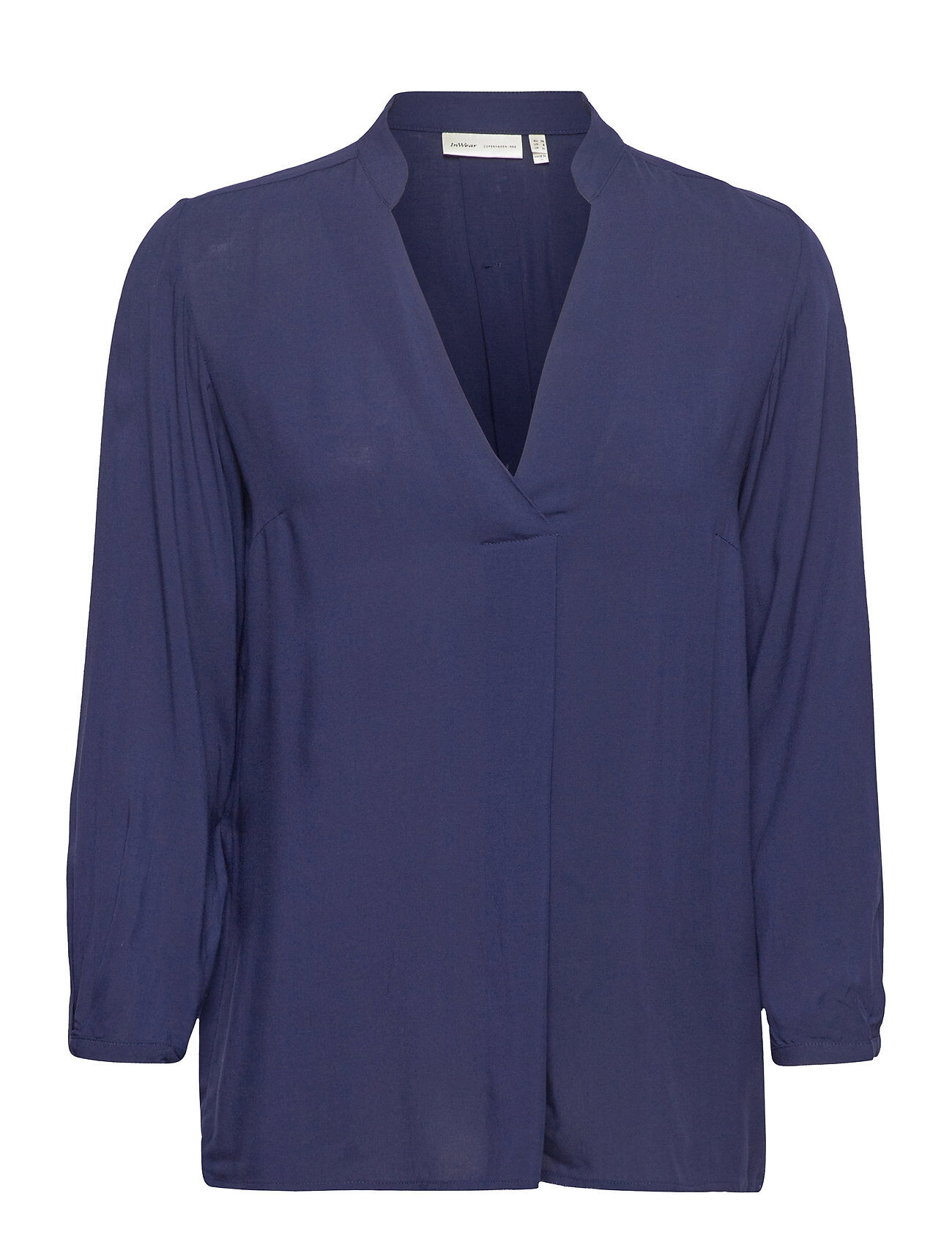 InWear Viksaiw Blouse Bluse Langermet Blå InWear